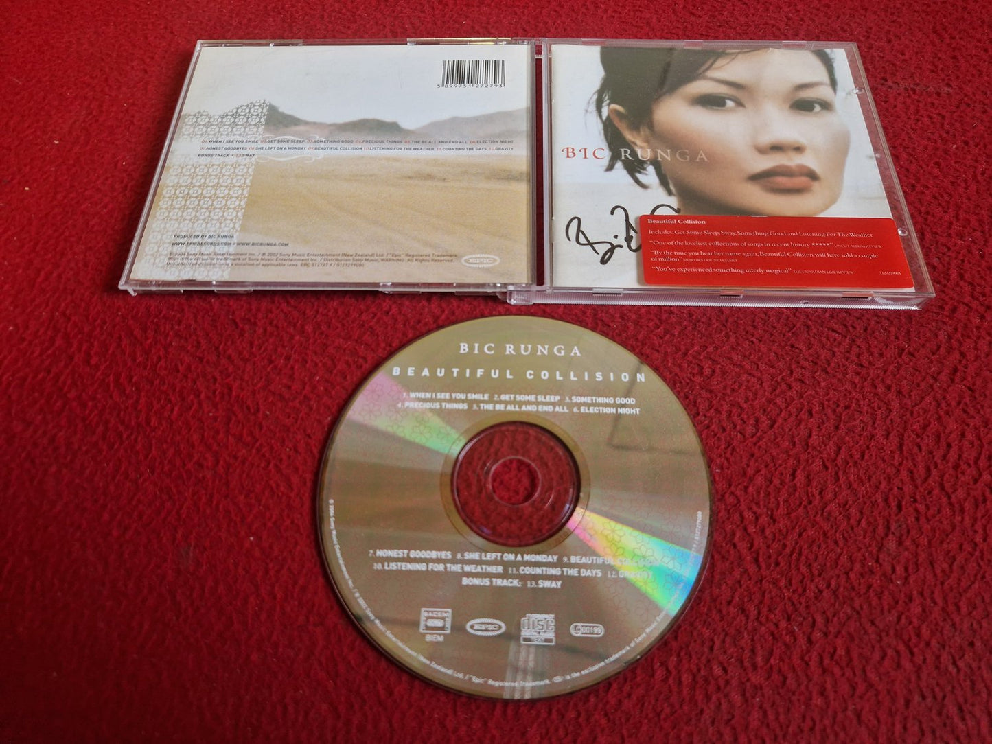 BIC RUNGA BEAUTIFUL COLLISION CD