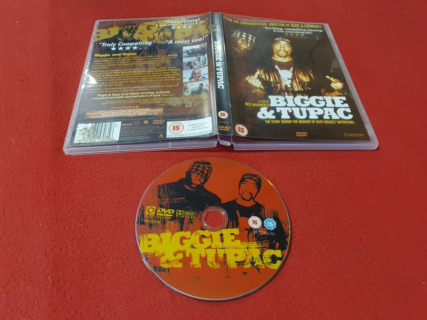 BIGGIE & TUPAC till DVD