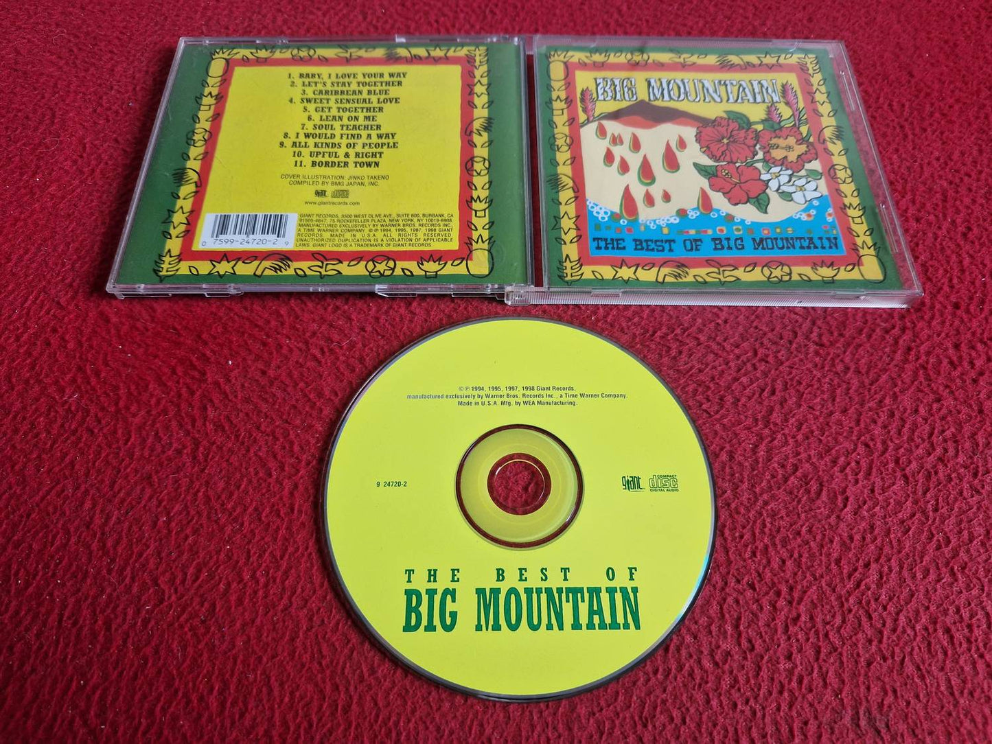 BIG MOUNTAIN THE BEST OF CD