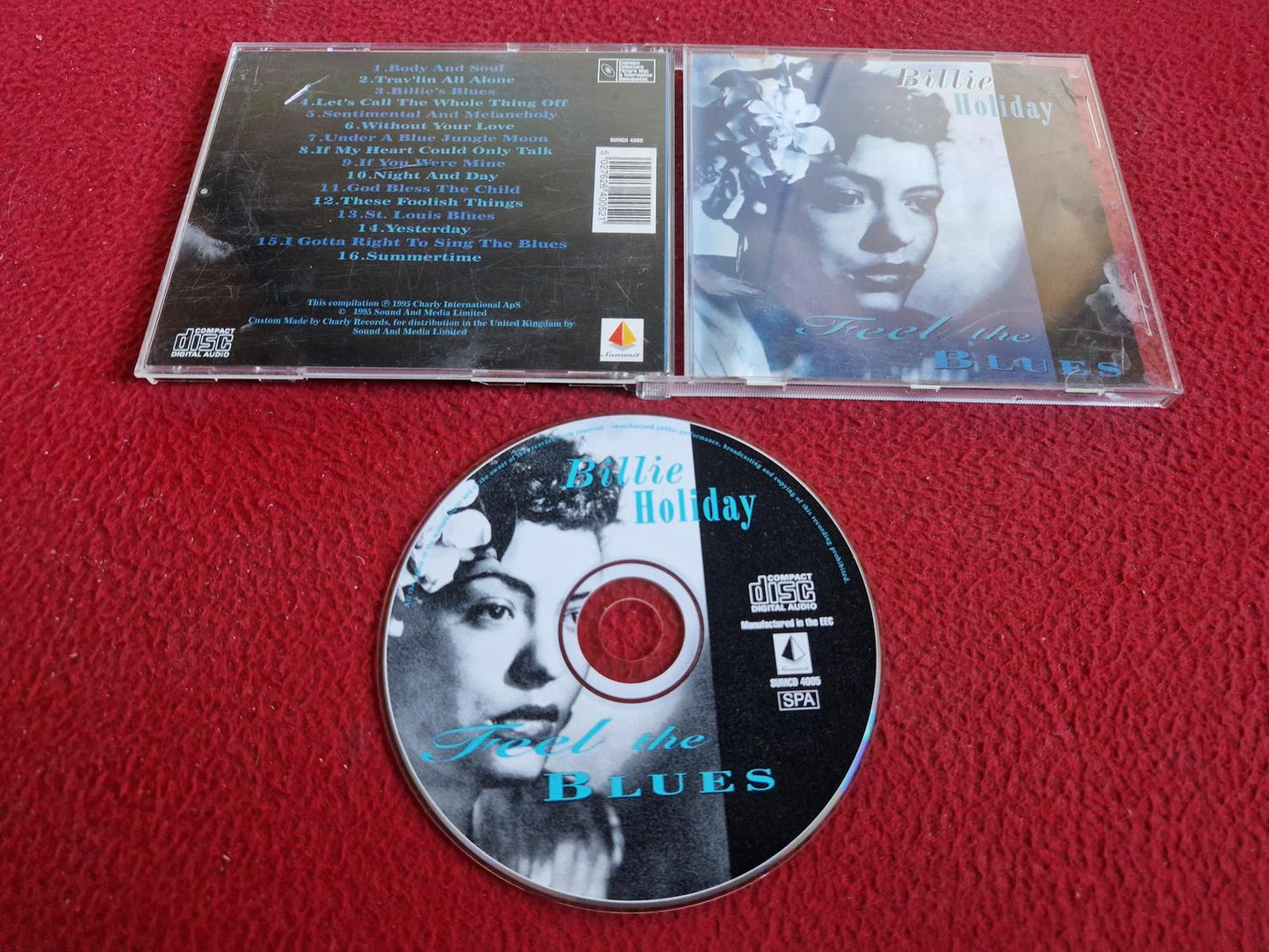 BILLIE HOLIDAY FEEL THE BLUES CD