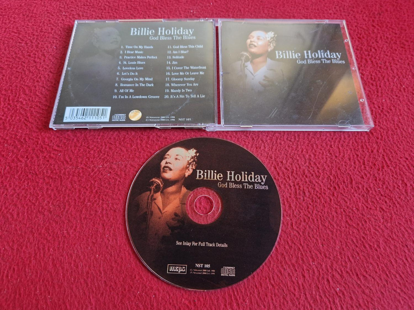 BILLIE HOLIDAY GOD BLESS THE BLUES CD