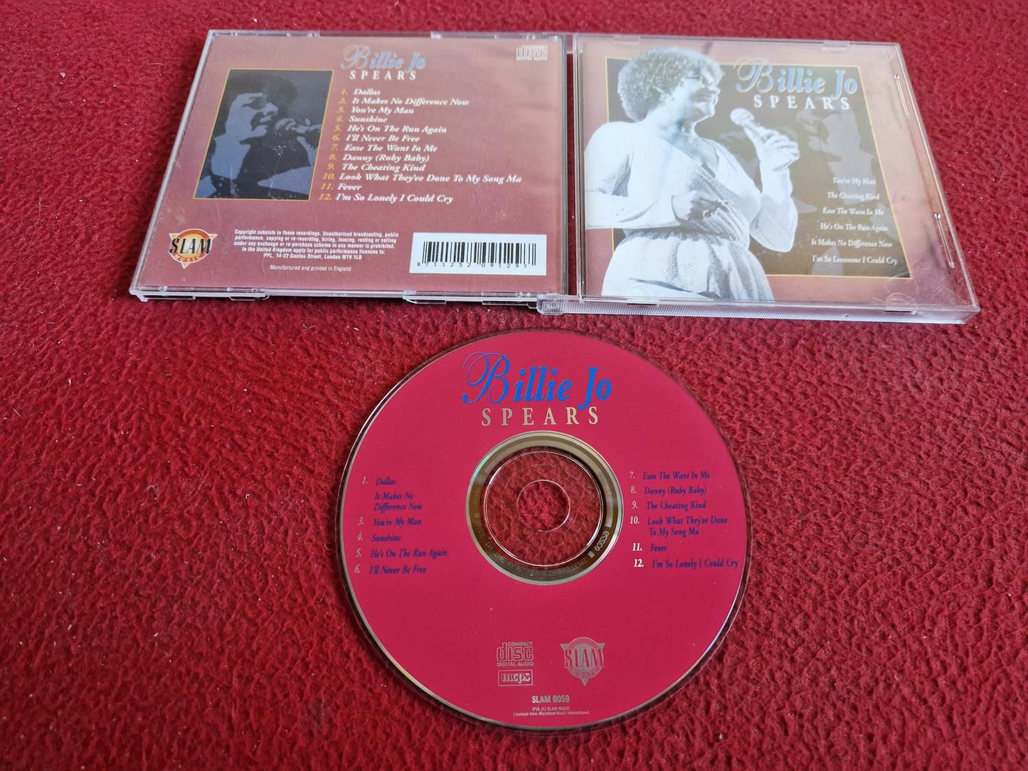 BILLIE JO SPEARS - BILLIE JO SPEARS CD