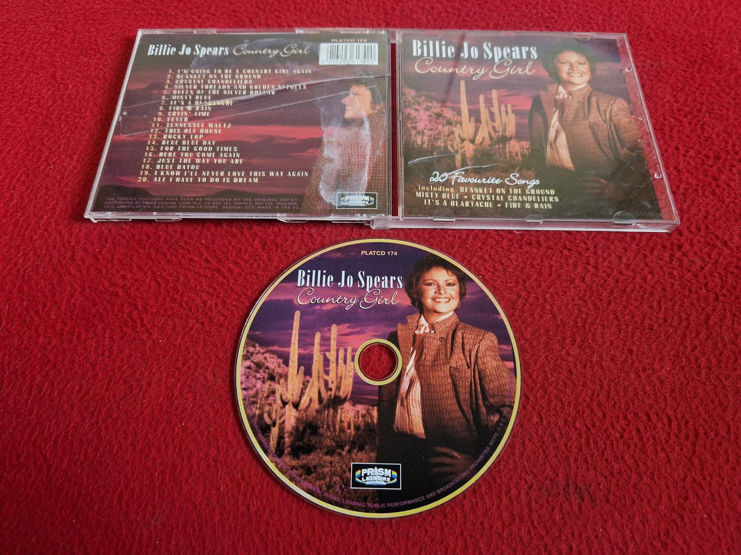 BILLIE JO SPEARS COUNTRY GIRL CD
