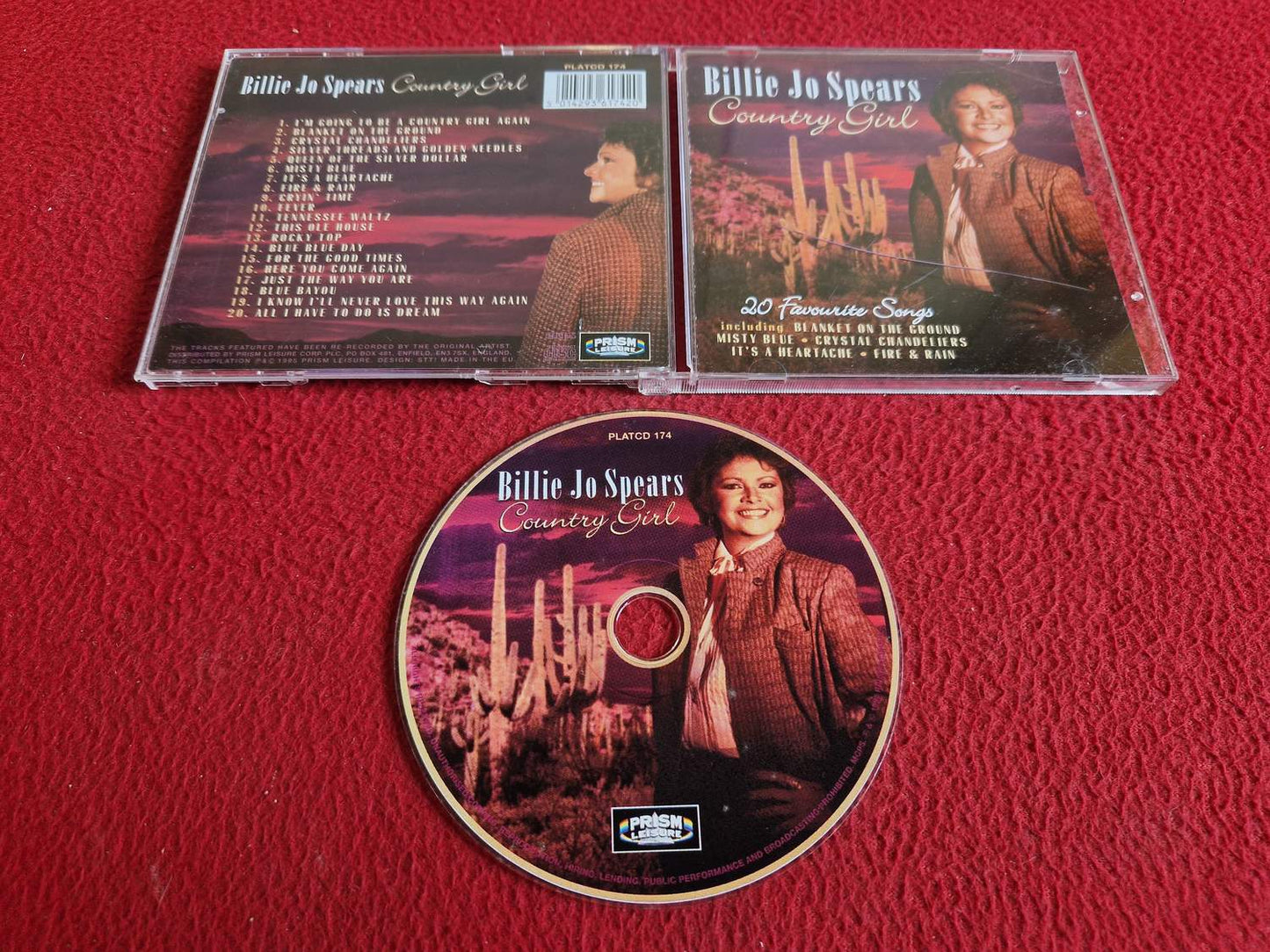 BILLIE JO SPEARS COUNTRY GIRL CD