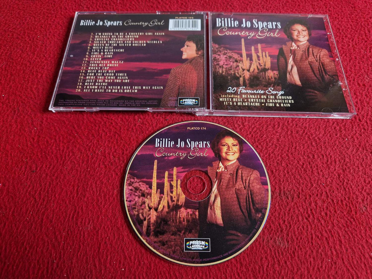 BILLIE JO SPEARS COUNTRY GIRL CD