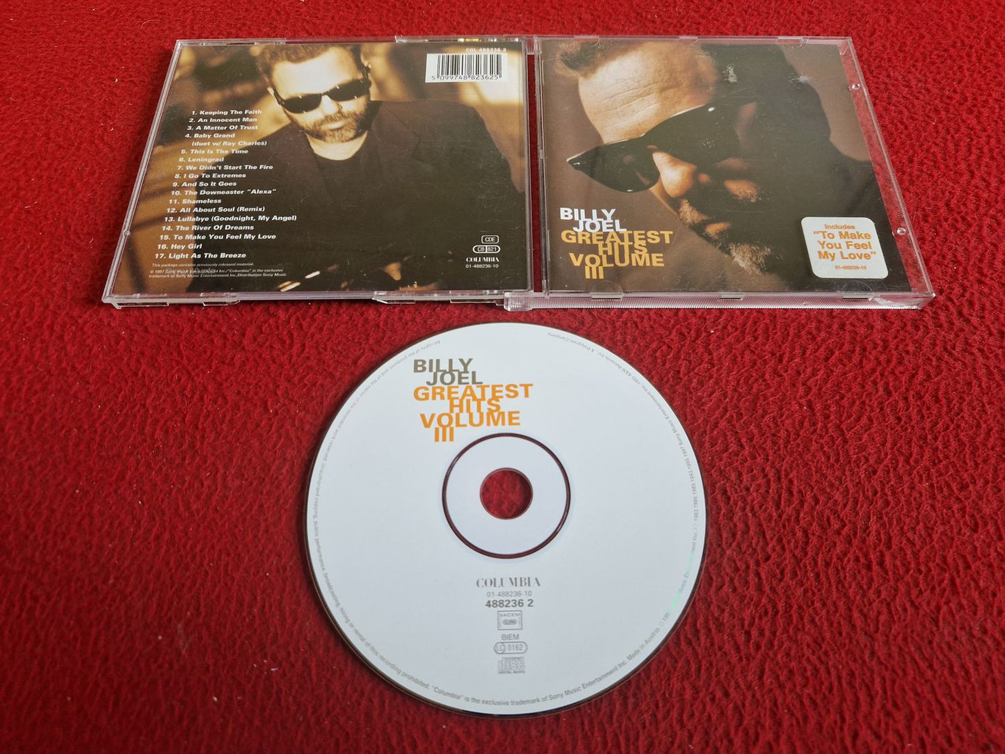 BILLY JOEL GREATEST HITS VOLUME III CD