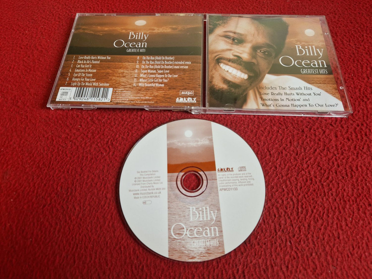 BILLY OCEAN GREATEST HITS CD