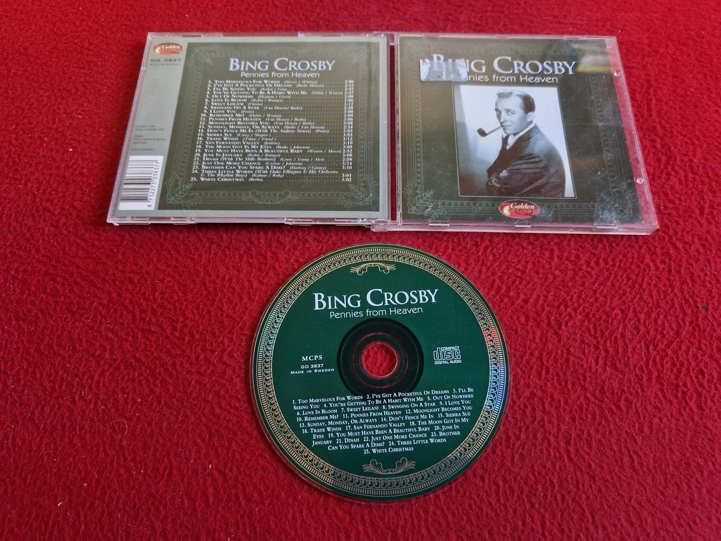 BING CROSBY PENNIES FROM HEAVEN CD