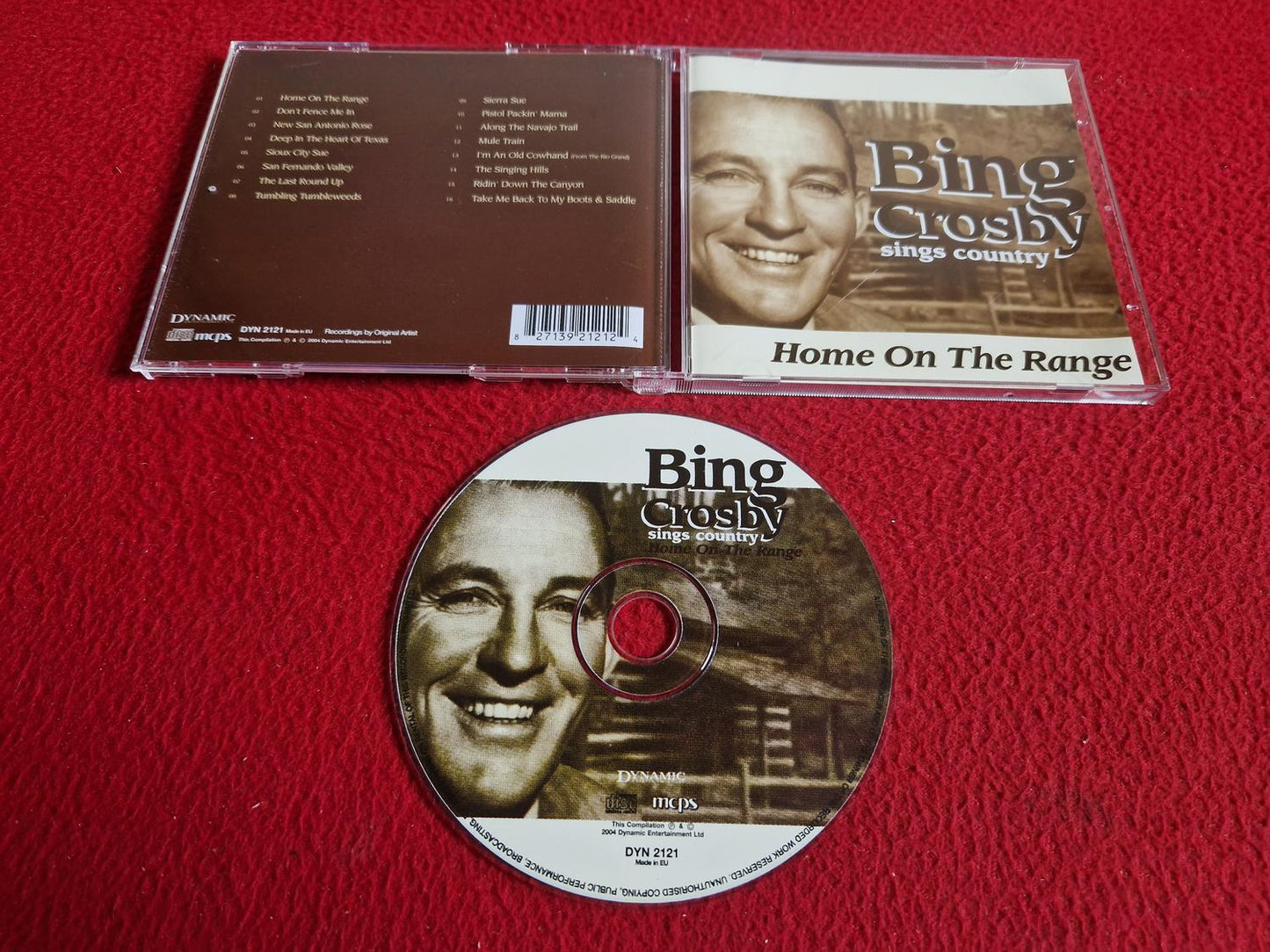 BING CROSBY SINGS COUNTRY HOME ON THE RANGE CD