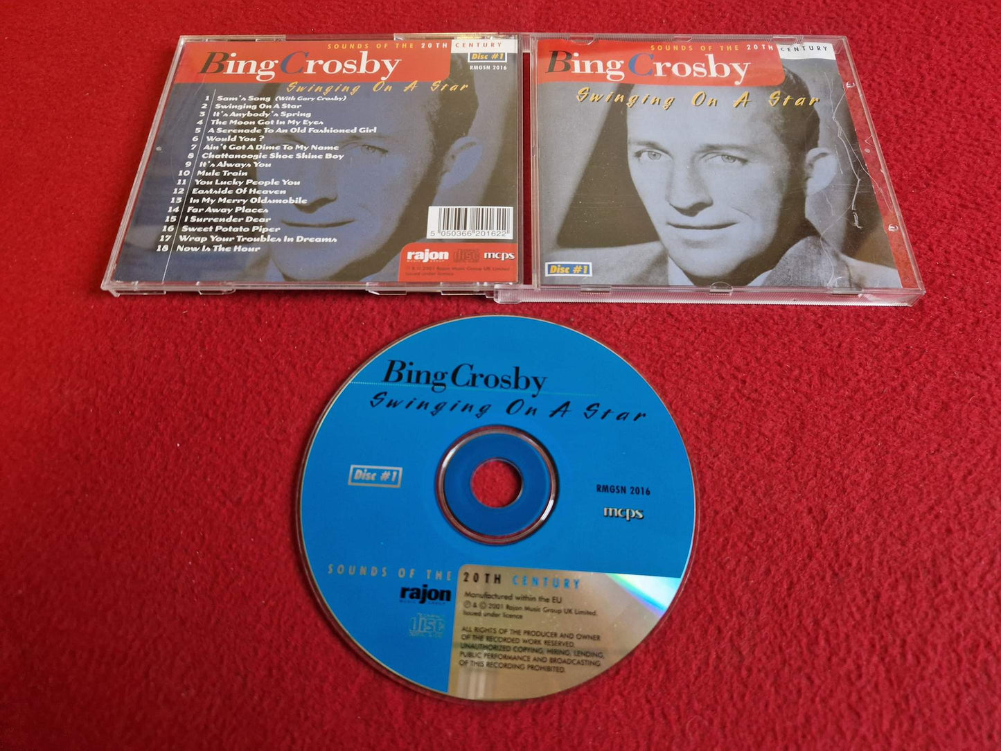 BING CROSBY SWINGING ON A STAR CD