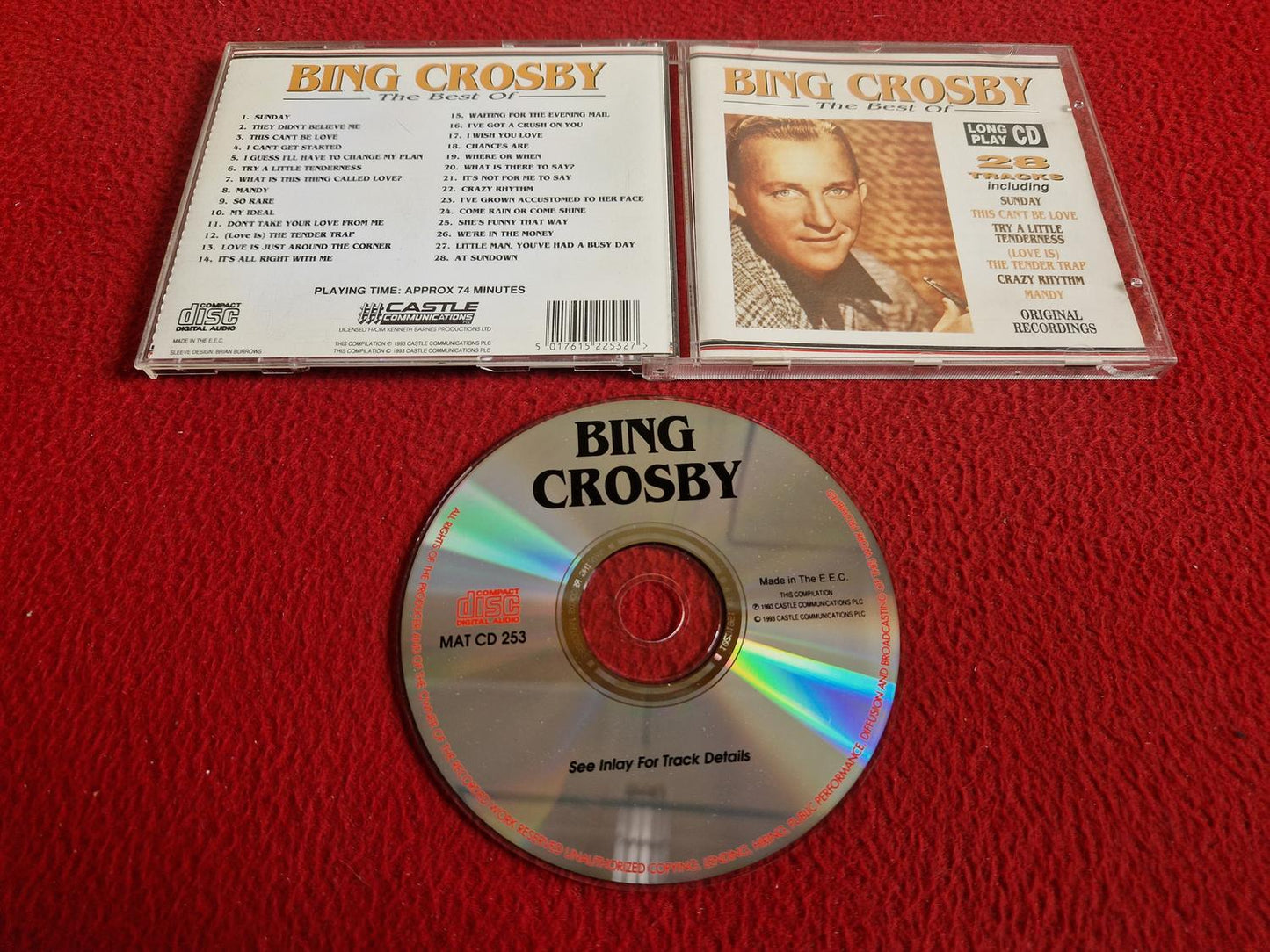 BING CROSBY THE BEST OF CD