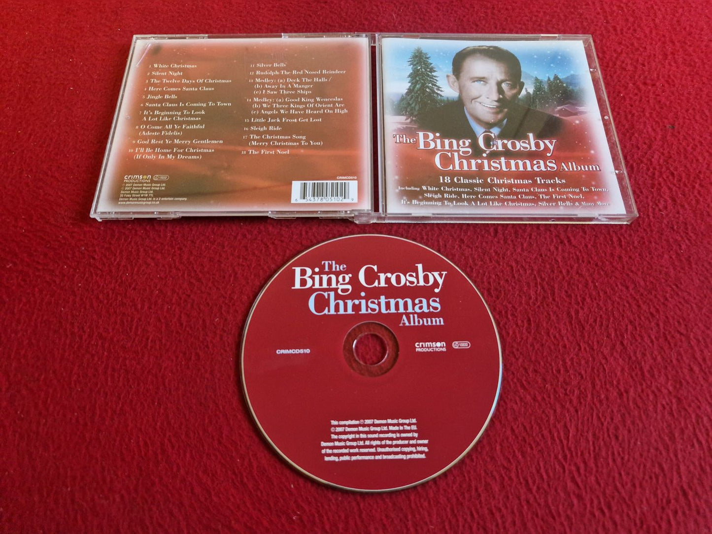 BING CROSBY THE BING CROSBY CHRISTMAS ALBUM CD