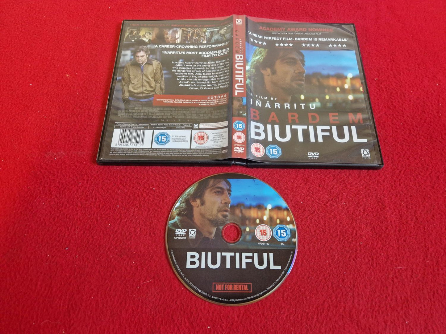 BIUTIFUL DVD