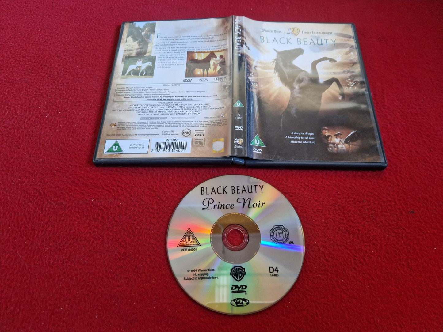 BLACK BEAUTY DVD