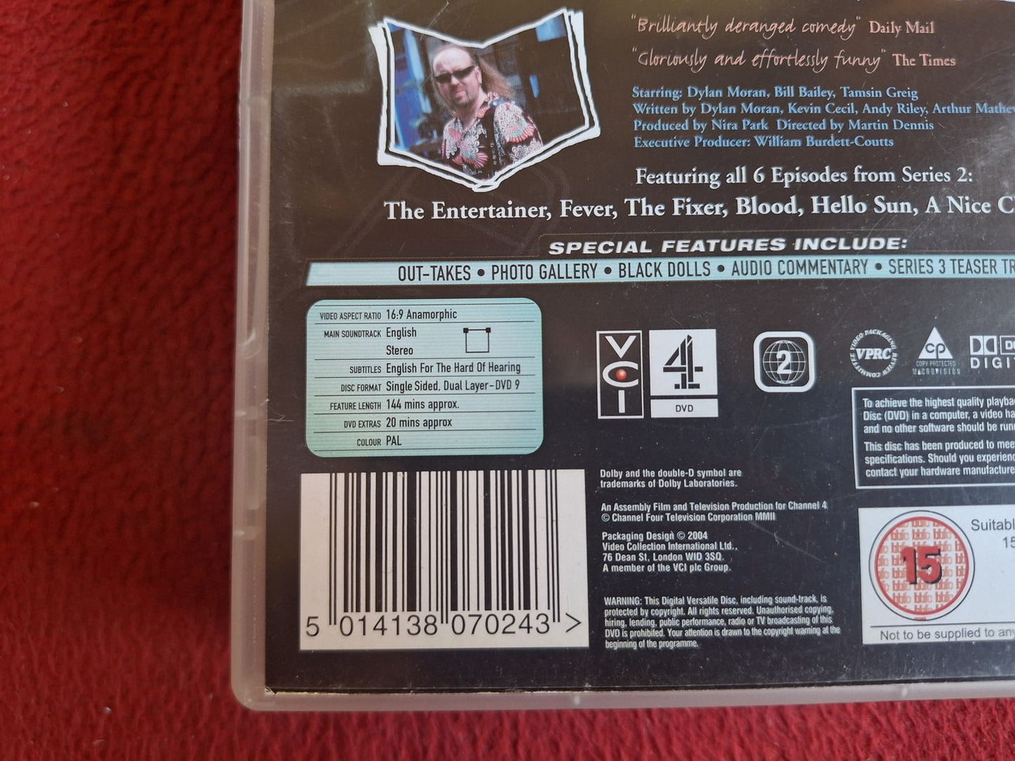 BLACK BOOKS 1 - 3 BOX DVD