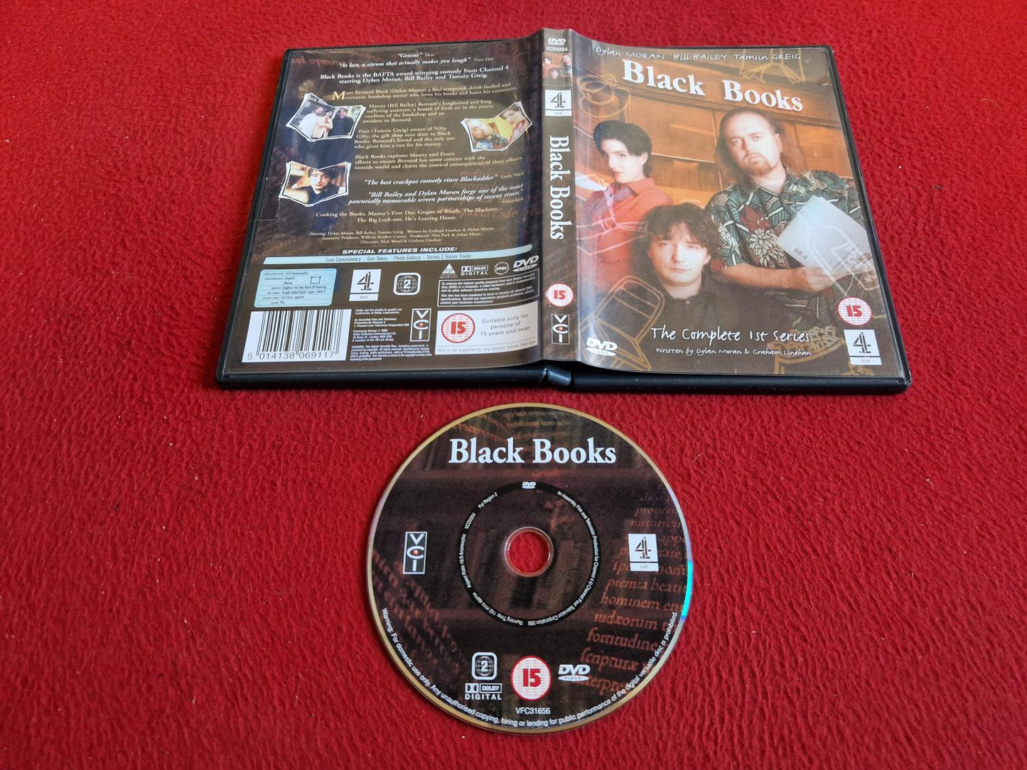 BLACK BOOKS SERIES 1 DVD