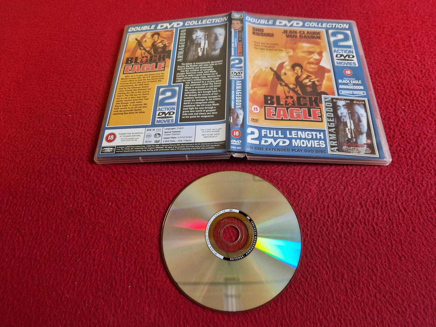 BLACK EAGLE / ARMAGEDDON DVD
