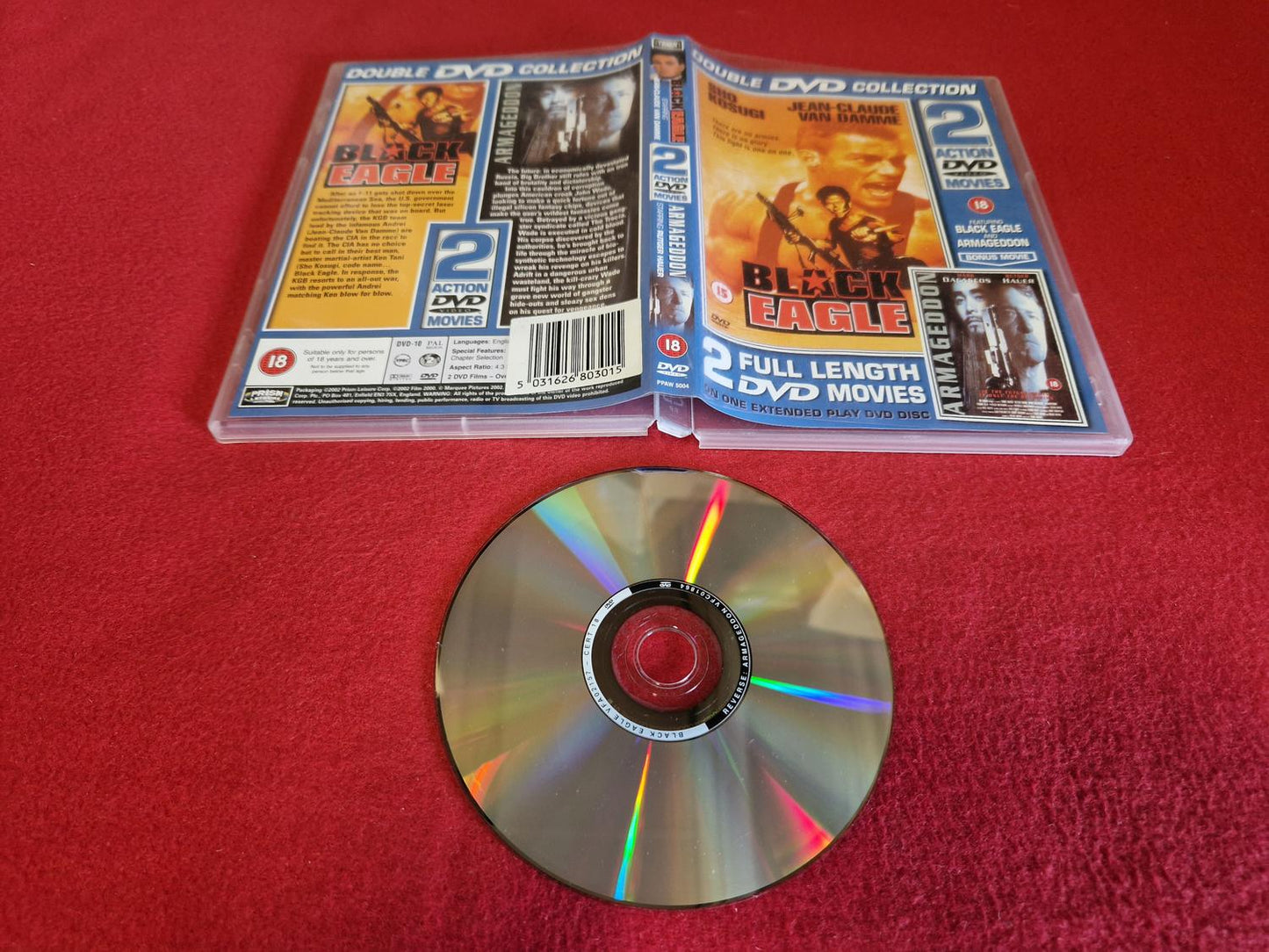 BLACK EAGLE / ARMAGEDDON till DVD