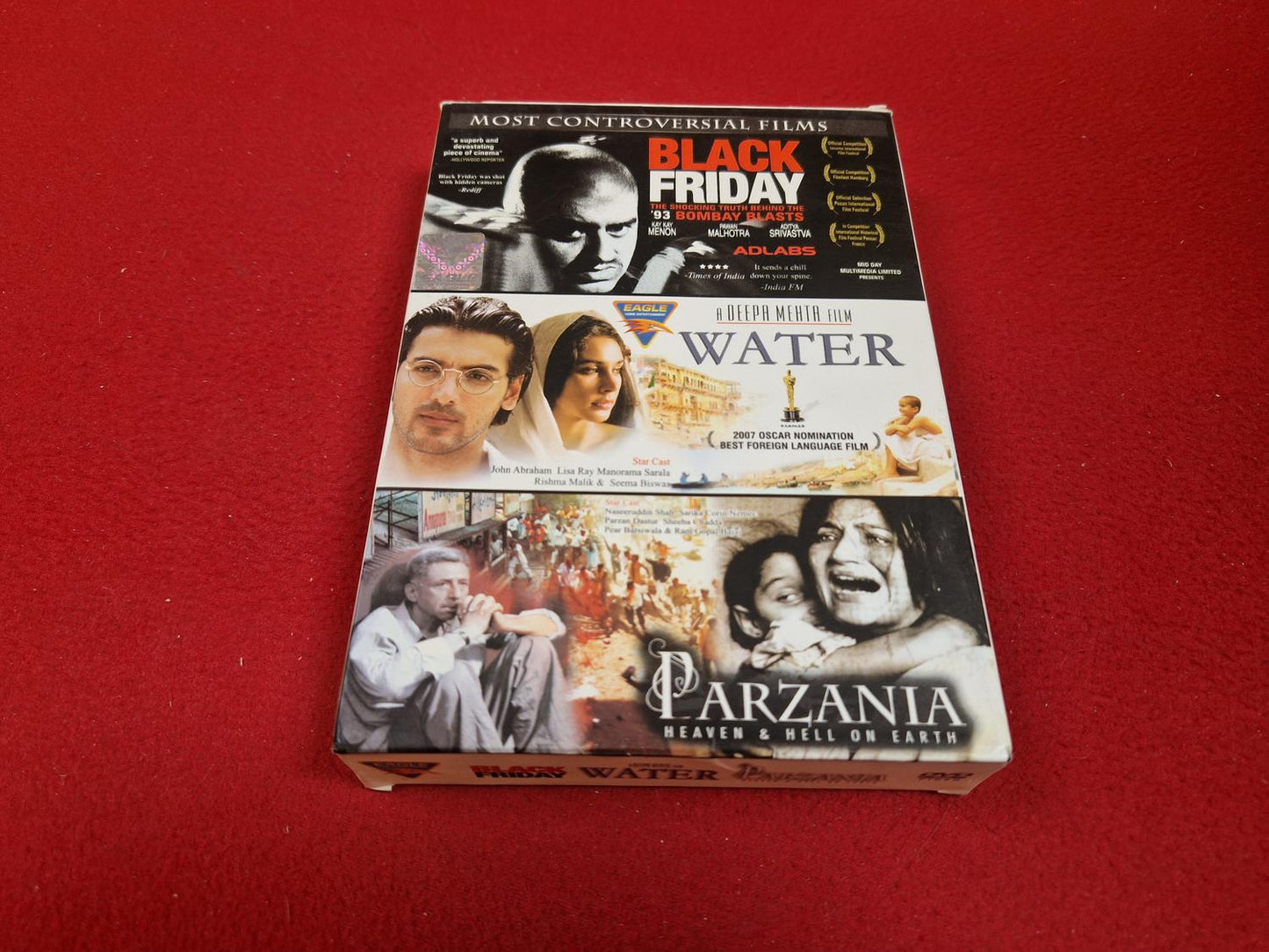 BLACK FRIDAY / WATER / PARZANIA BOX till DVD