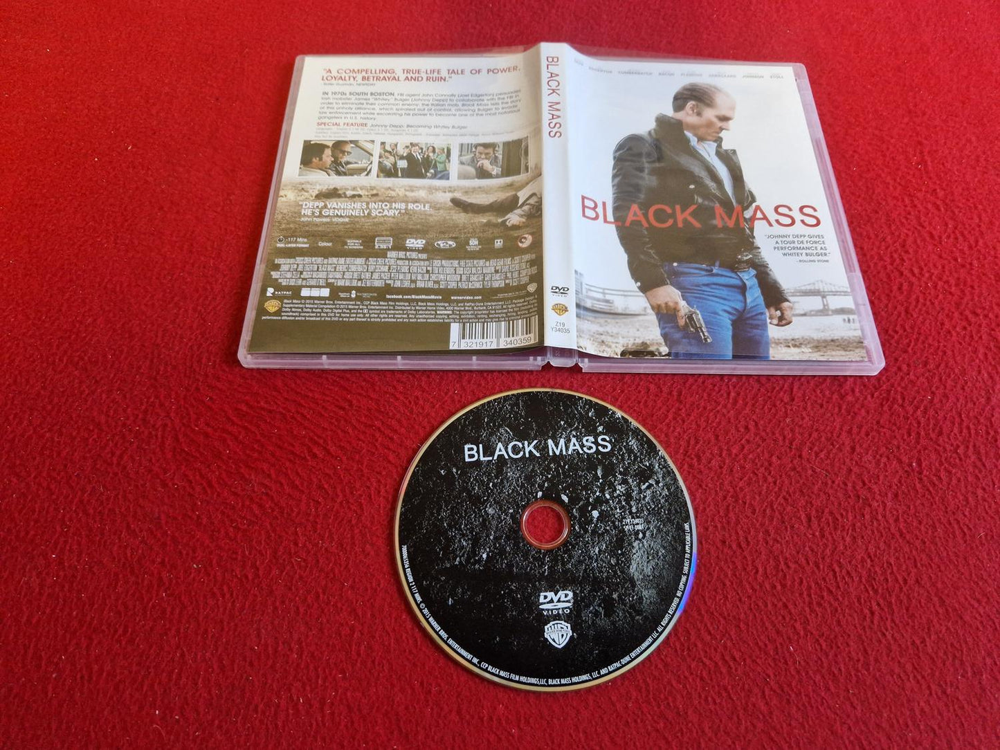 BLACK MASS DVD