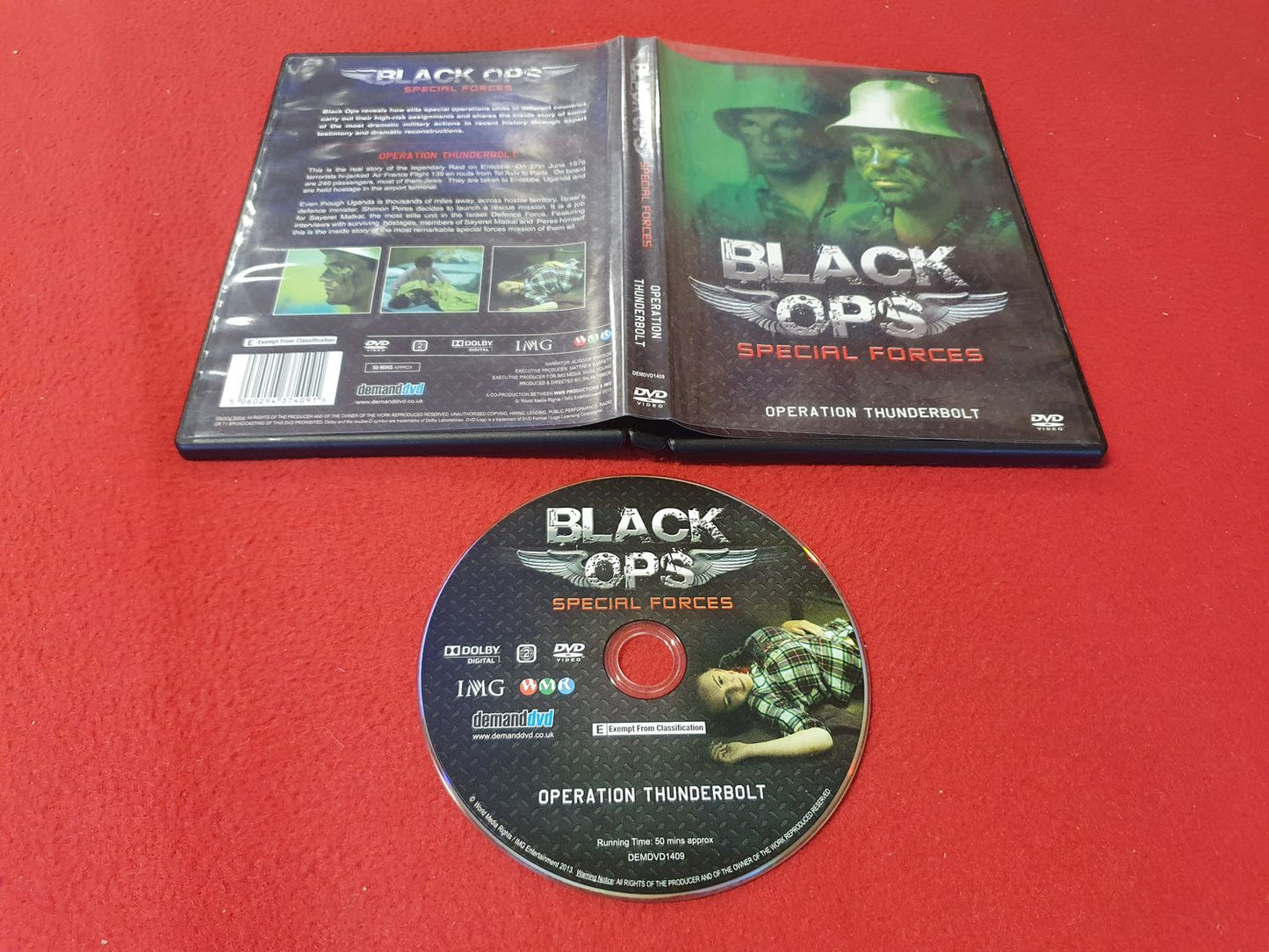BLACK OPS SPECIAL FORCES OPERATION THUNDERBOLT till DVD