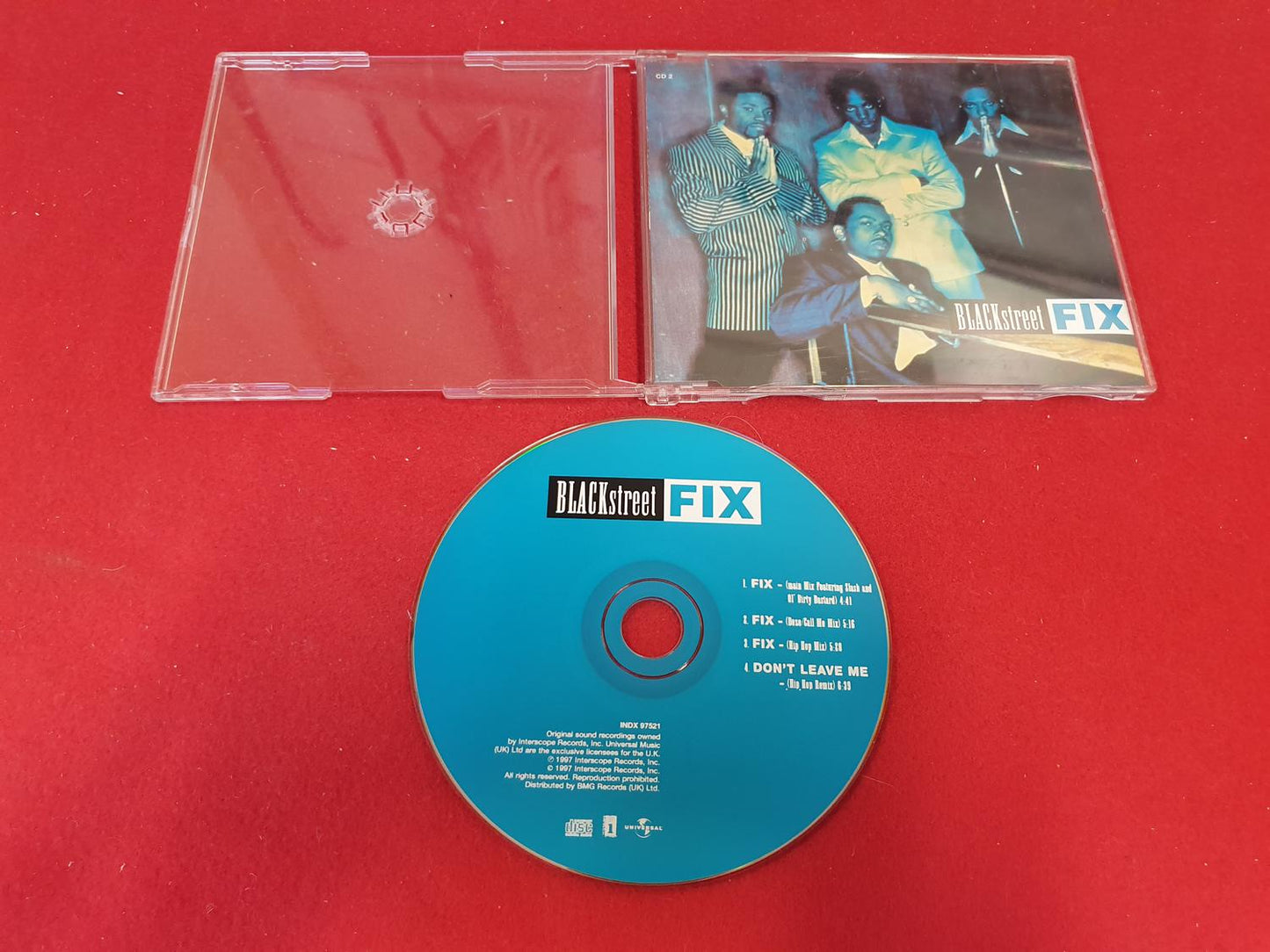 BLACKSTREET FIX SINGEL till CD