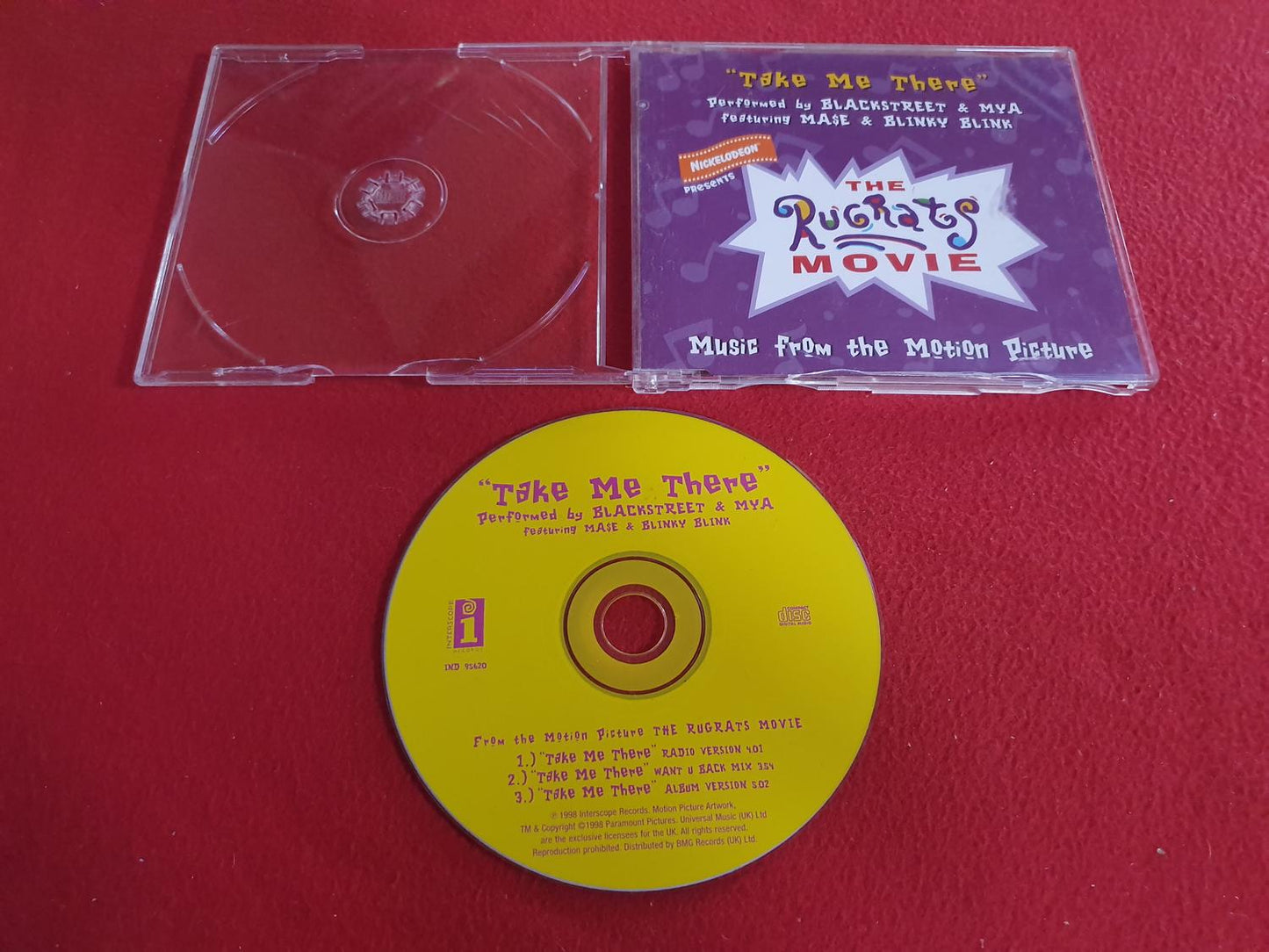 BLACKSTREET & MYA TAKE ME THERE SINGEL till CD