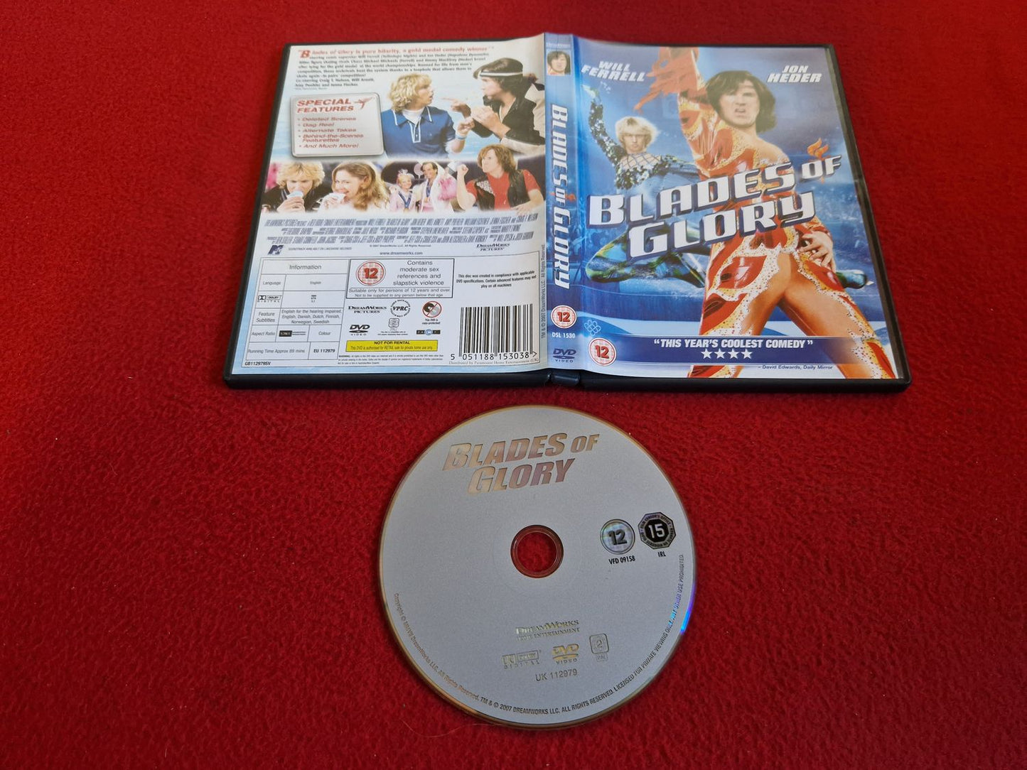 BLADES OF GLORY DVD