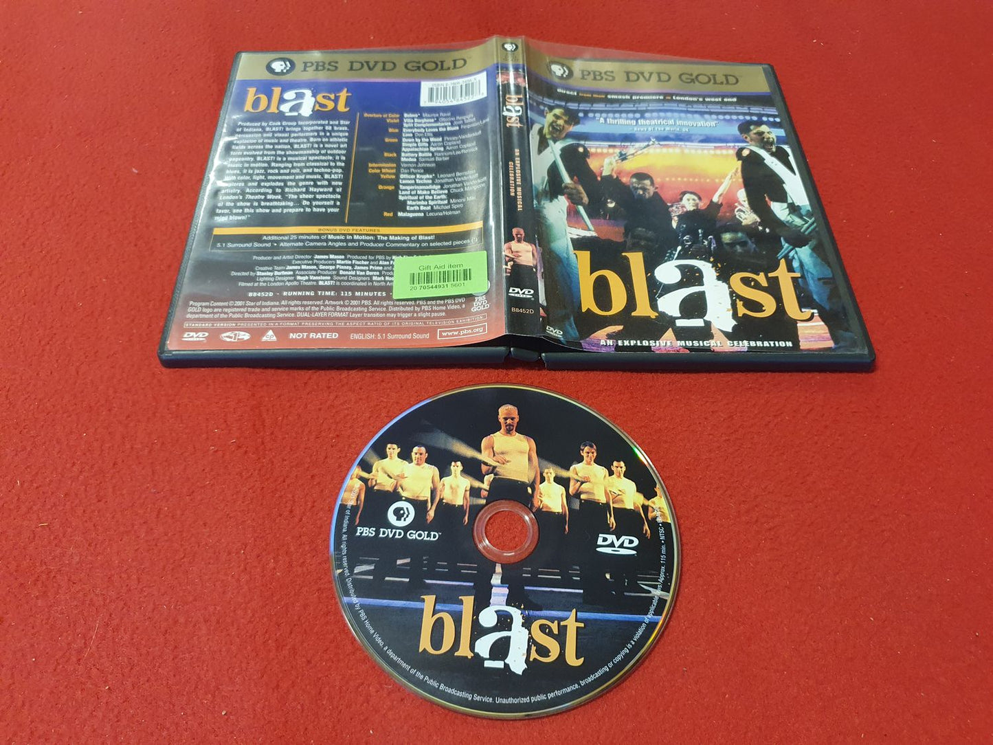 BLAST AN EXPLOSIVE MUSICAL CELEBRATION till DVD