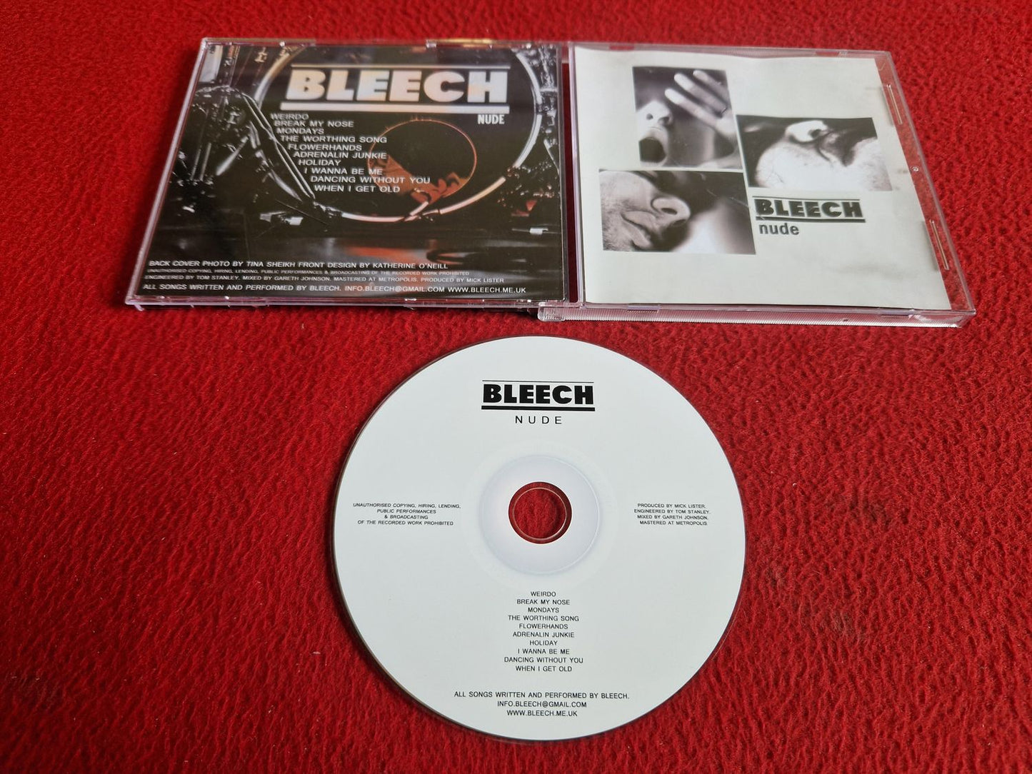 BLEECH NUDE CD