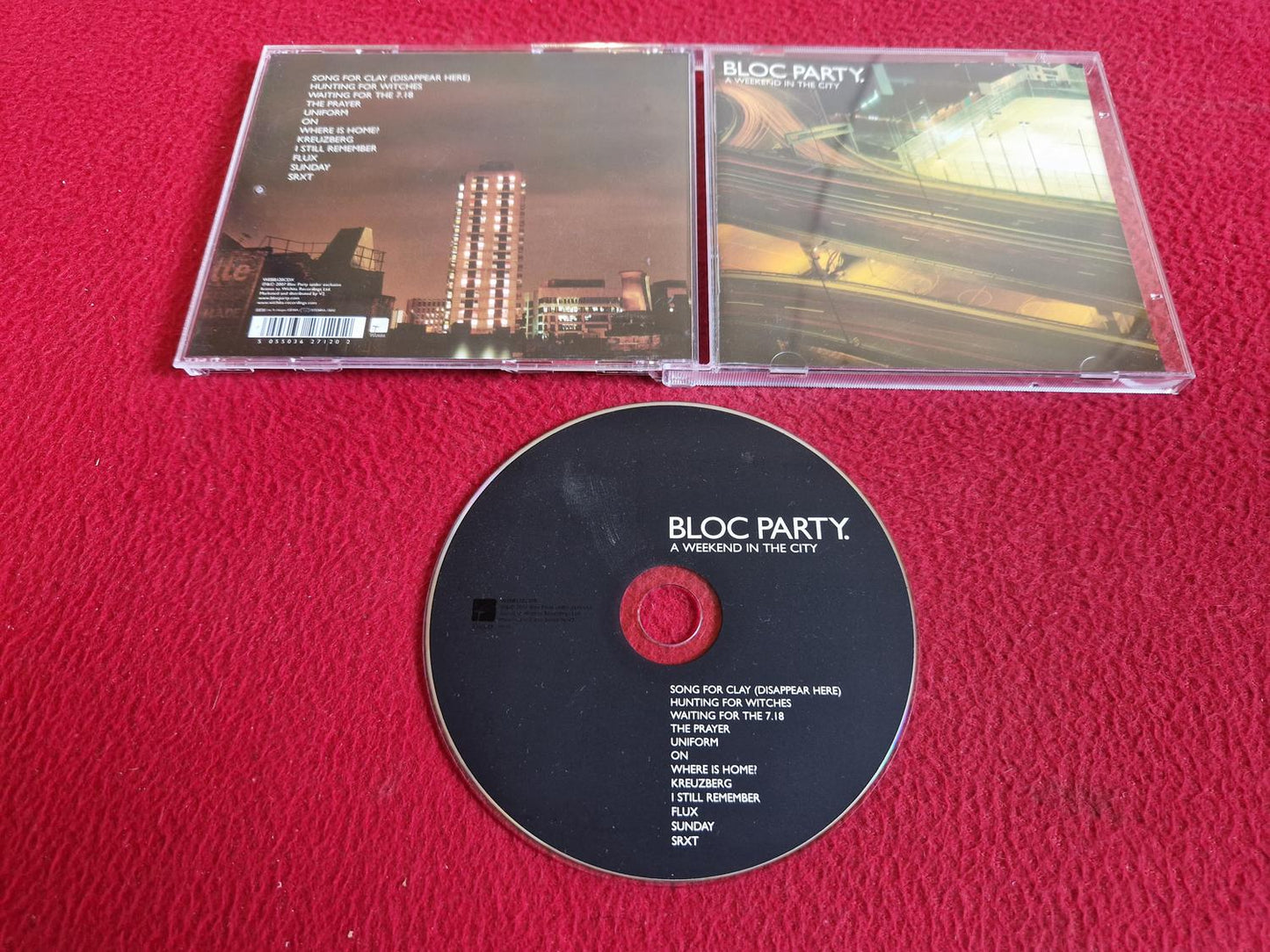 BLOC PARTY A WEEKEND IN THE CITY CD
