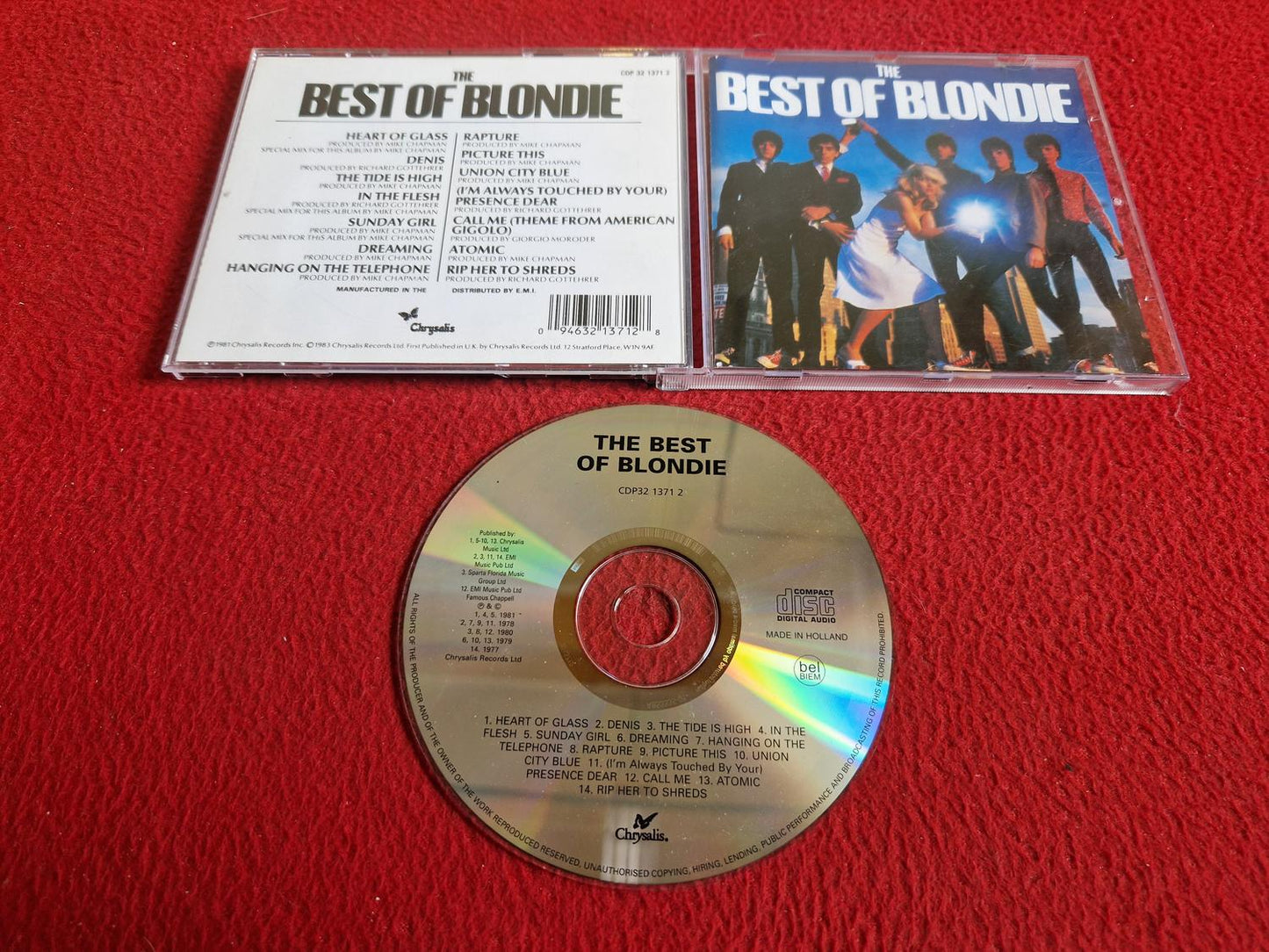 BLONDIE THE BEST OF CD