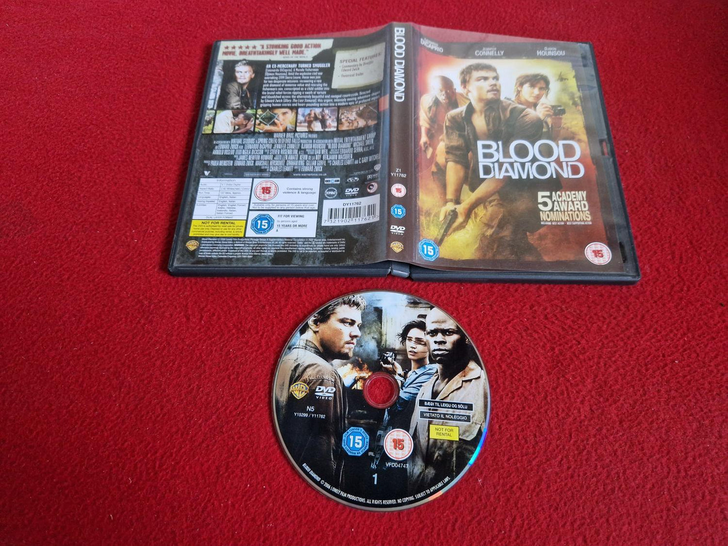 BLOOD DIAMOND DVD