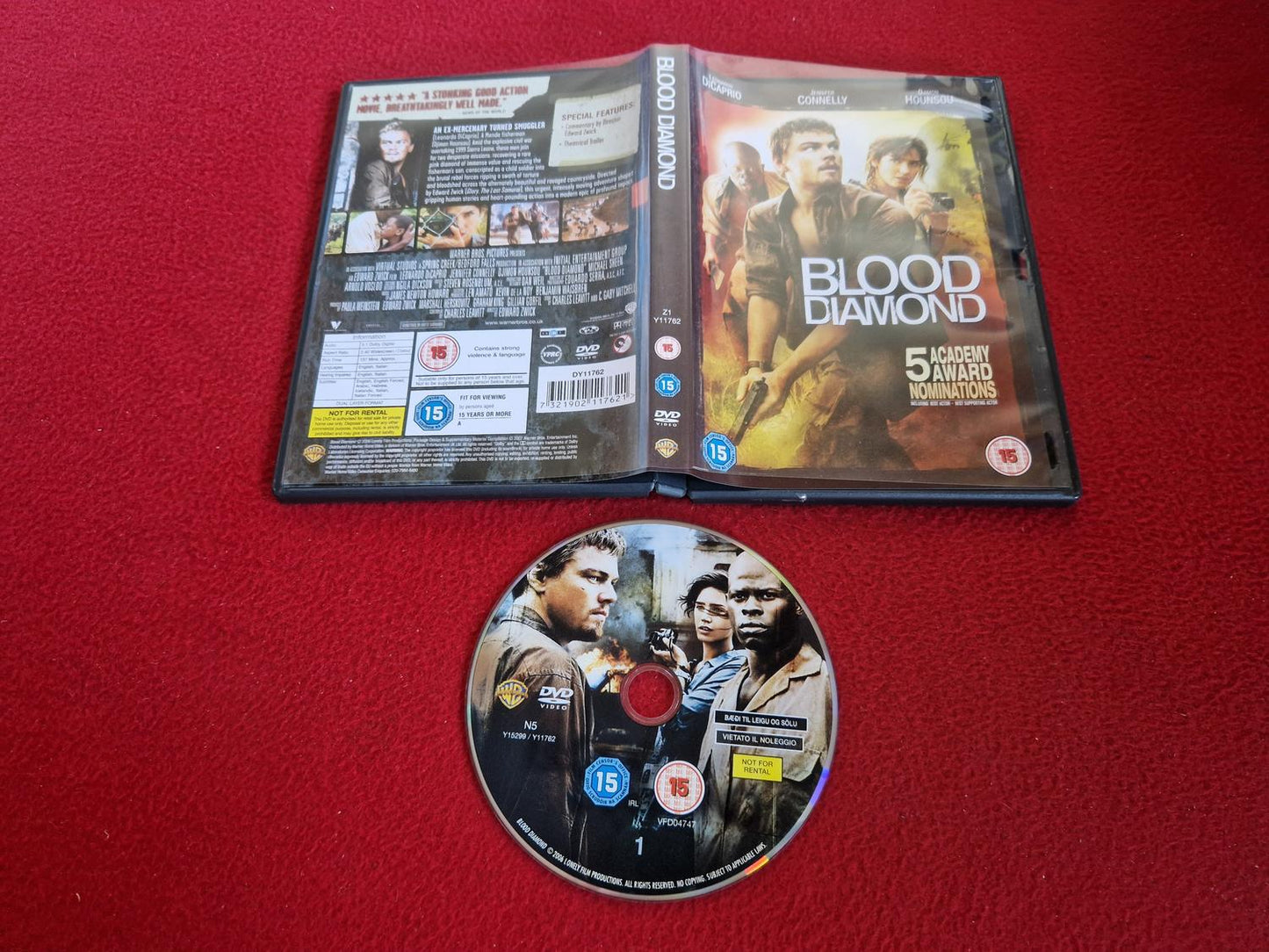 BLOOD DIAMOND DVD