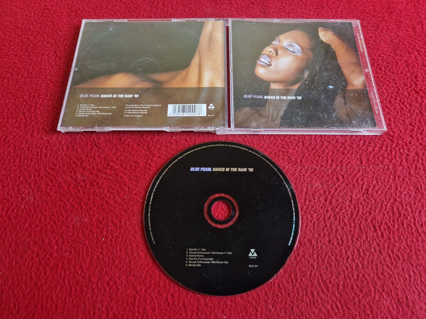 BLUE PEARL NAKED IN THE RAIN '98 CD