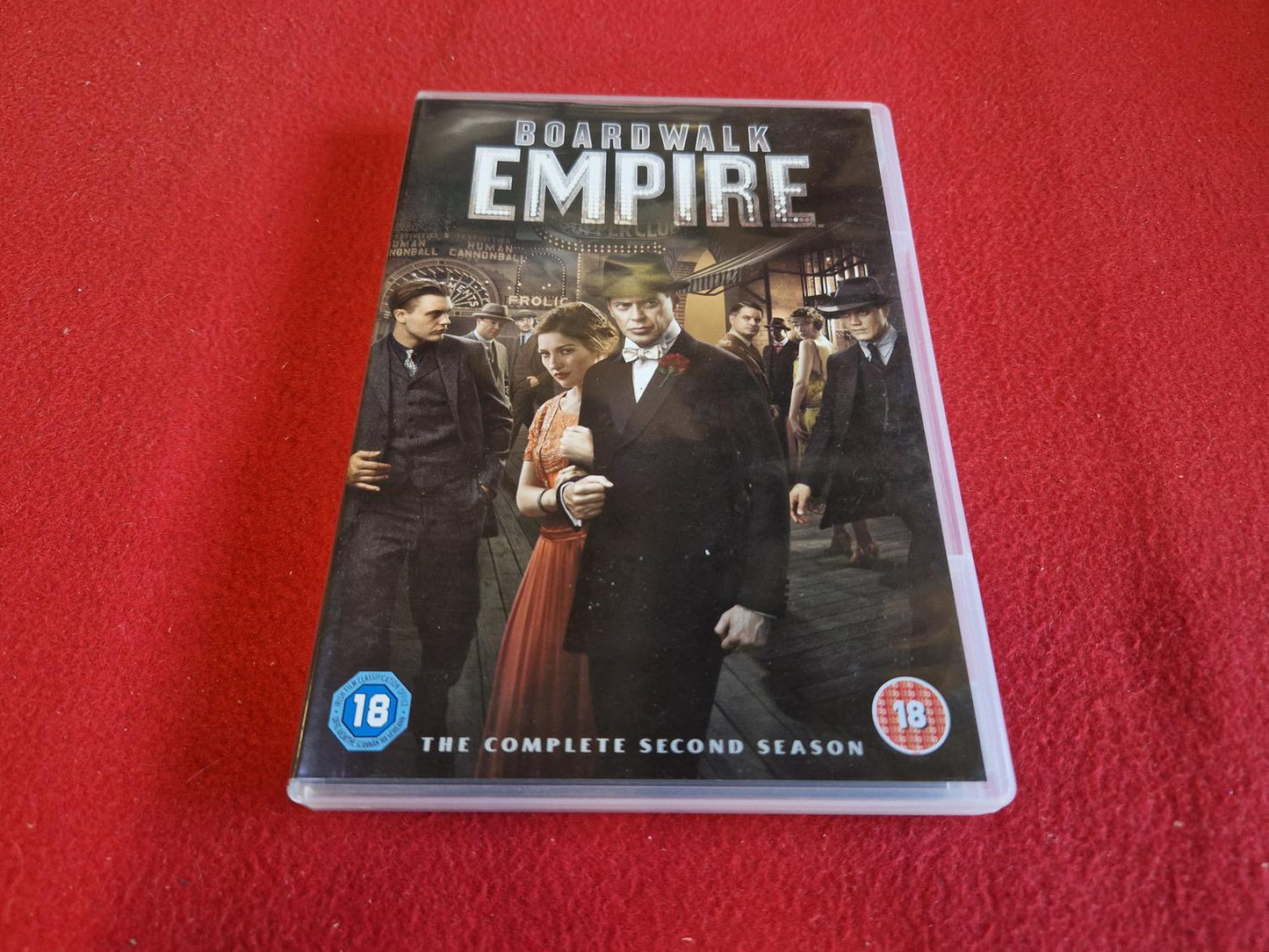 BOARDWALK EMPIRE THE COMPLETE SEASON 2 BOX till DVD