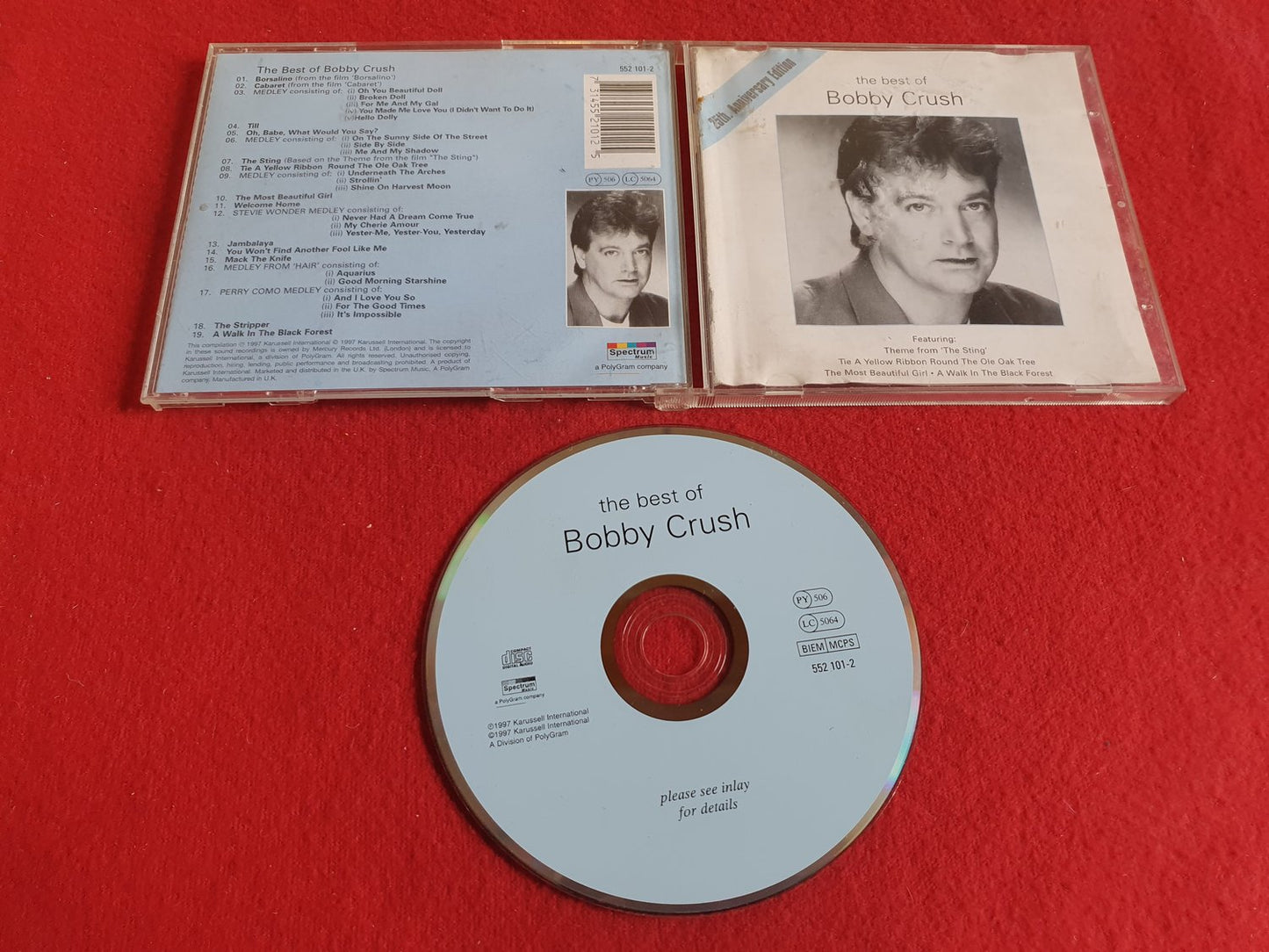 BOBBY CRUSH THE BEST OF till CD