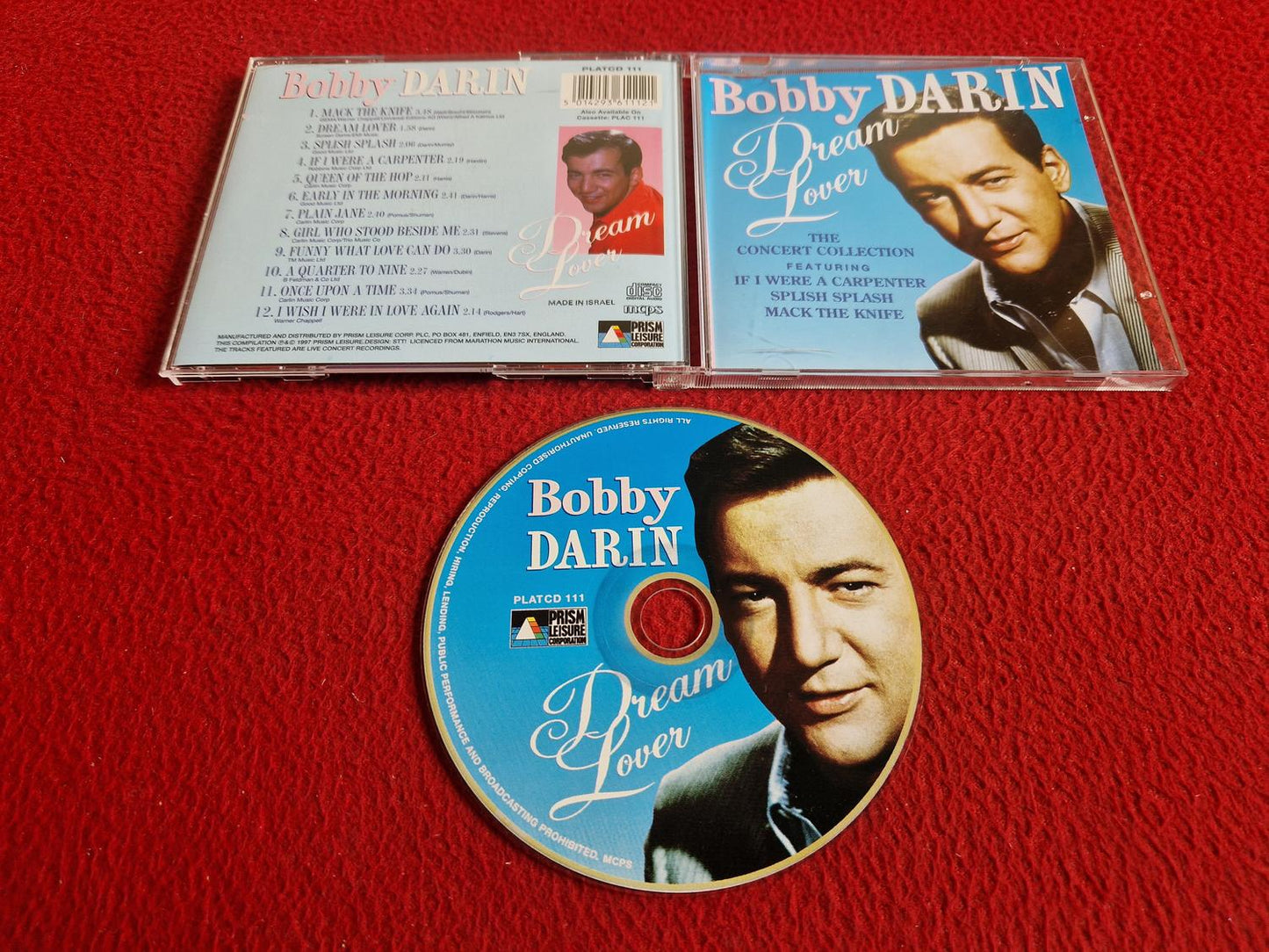 BOBBY DARIN DREAM LOVER CD