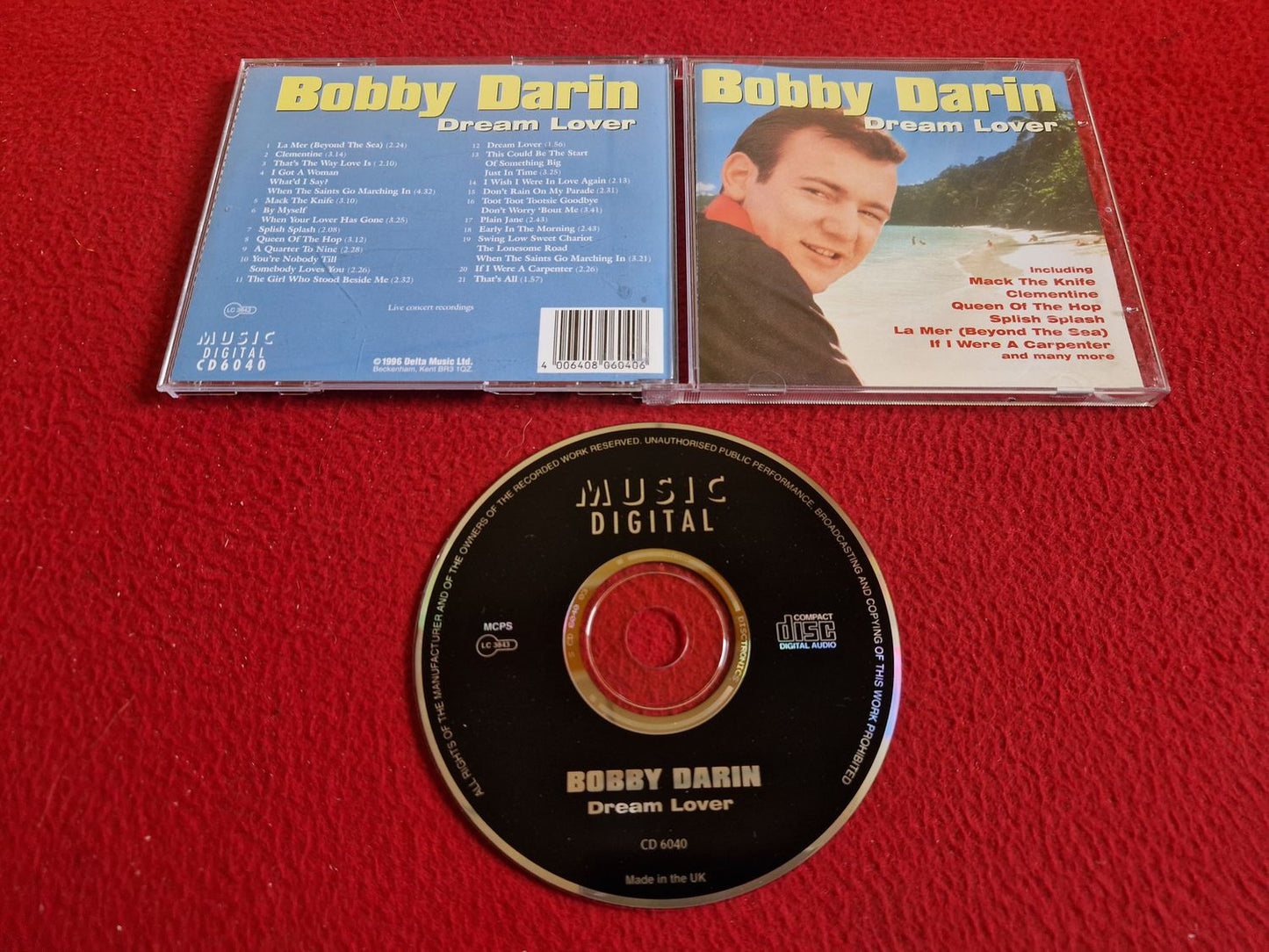 BOBBY DARIN DREAM LOVER CD