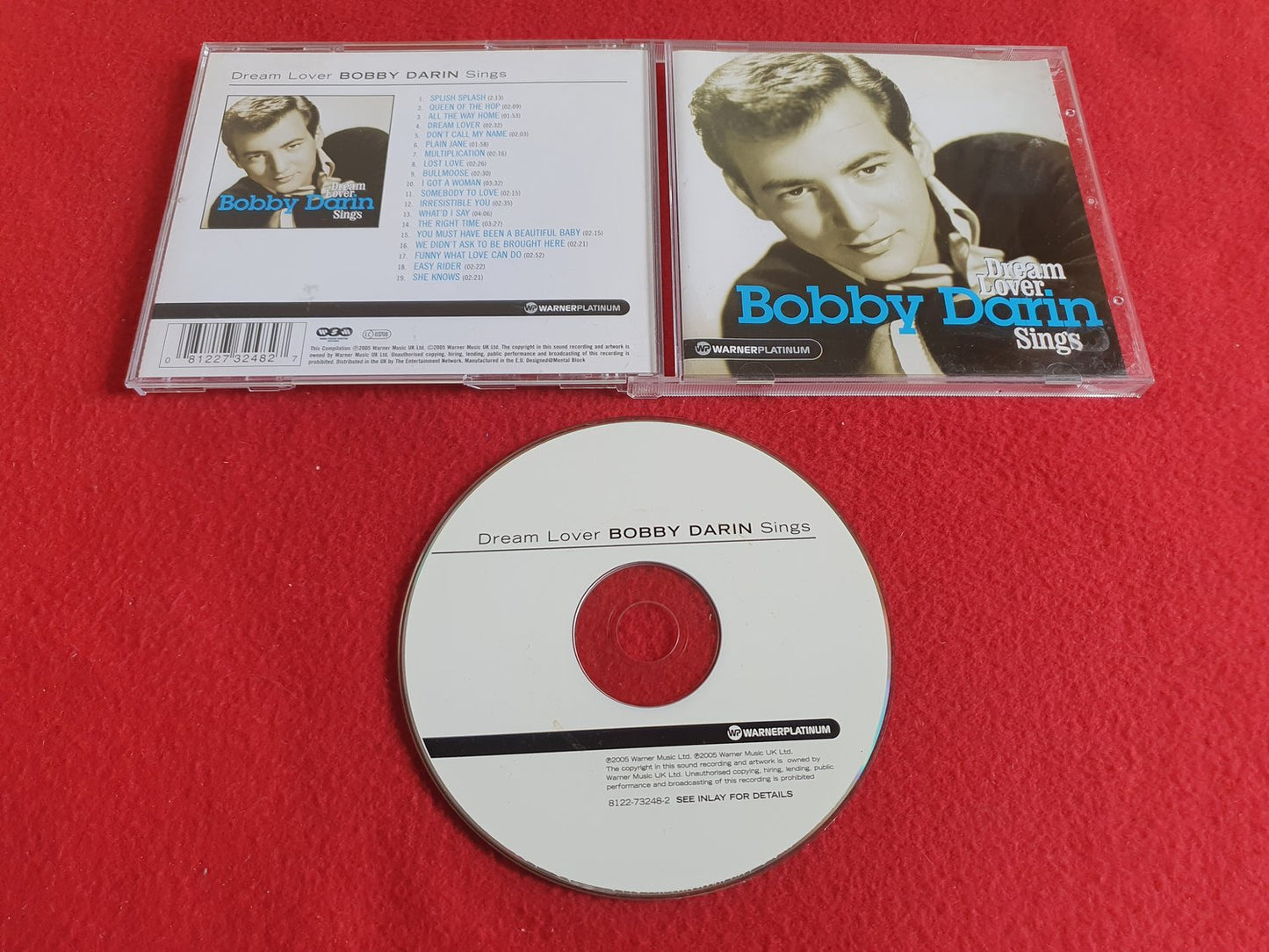 BOBBY DARIN SINGS DREAM LOVER till CD