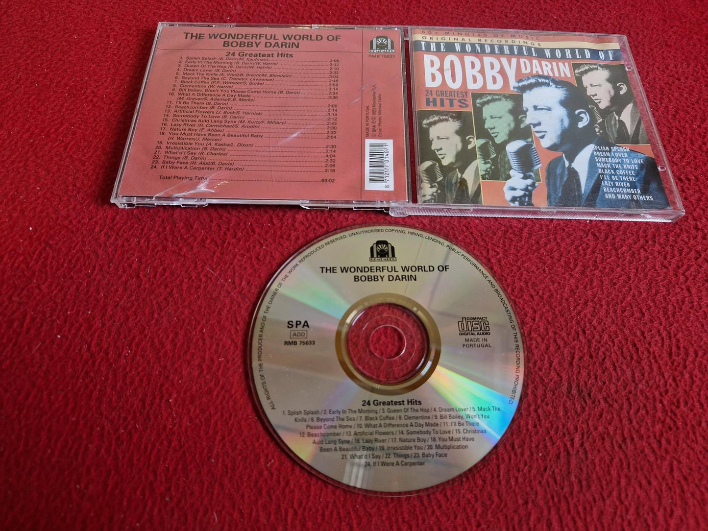 BOBBY DARIN THE WONDERFUL WORLD OF CD