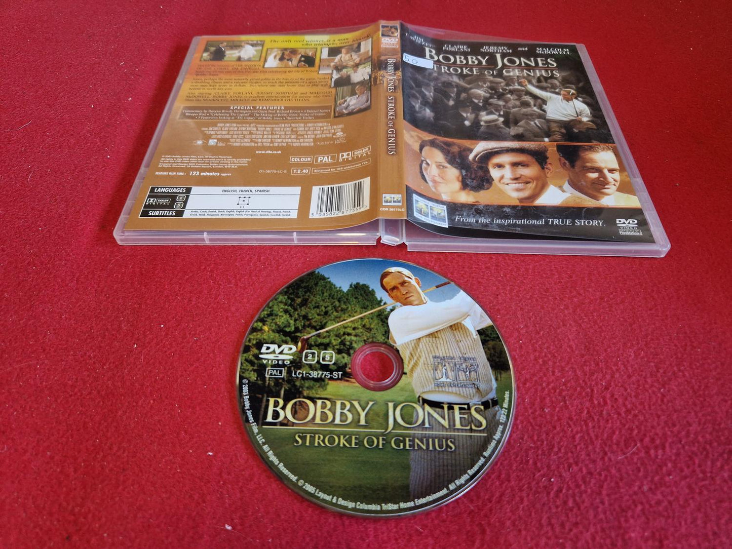 BOBBY JONES STROKE OF GENIUS till DVD