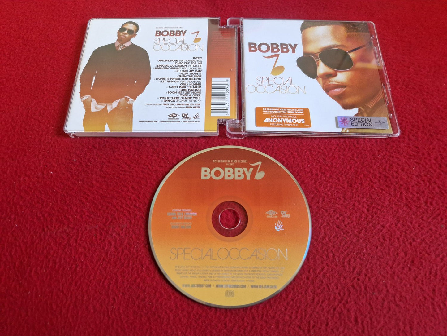 BOBBY SPECIAL OCCASION CD