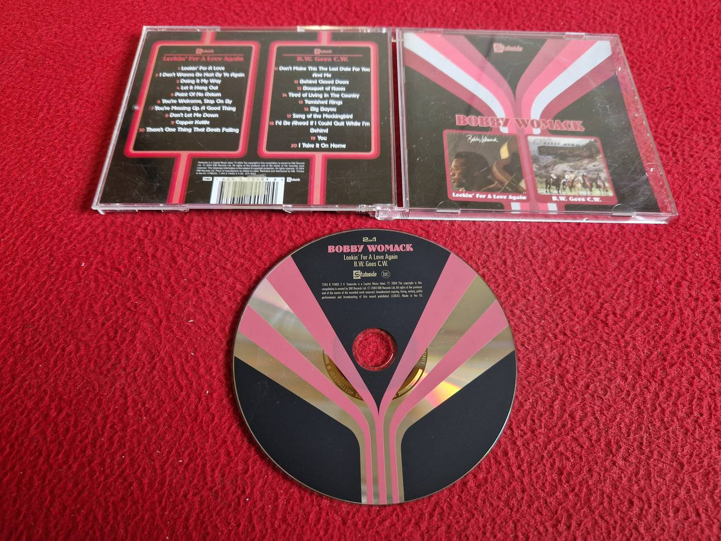 BOBBY WOMACK LOOKIN' FOR A LOVE AGAIN CD