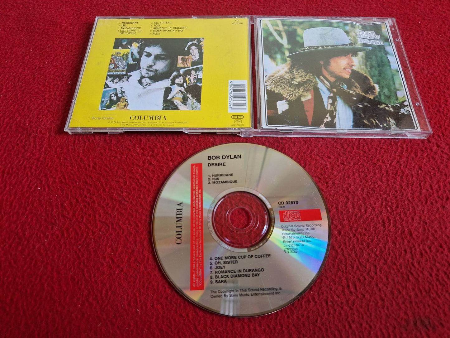 BOB DYLAN DESIRE CD