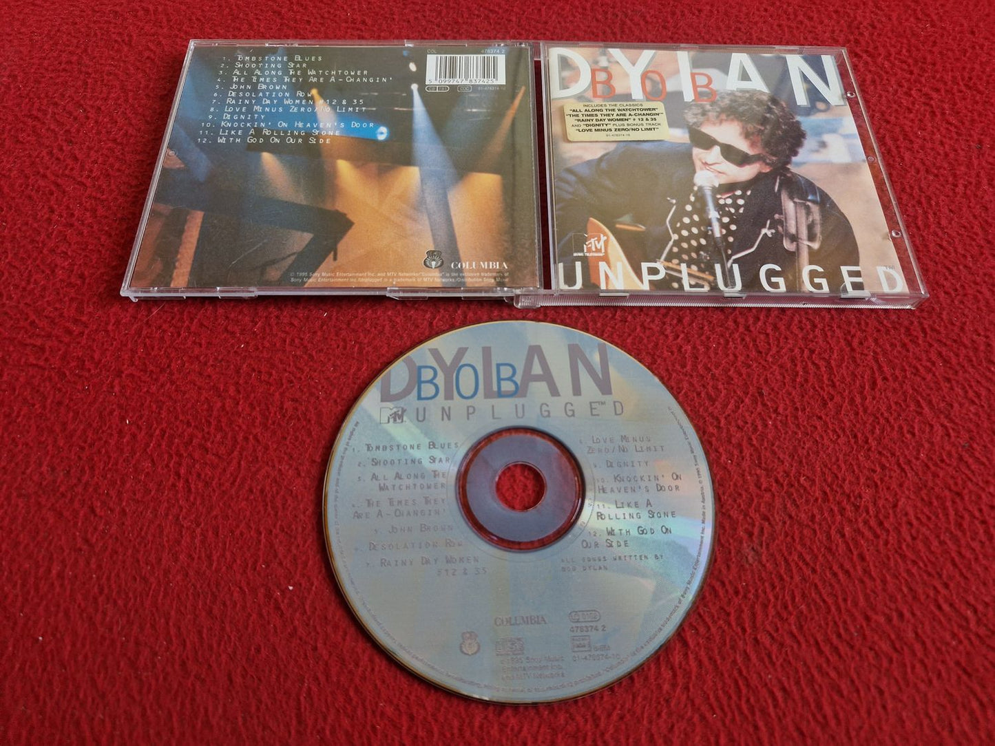BOB DYLAN MTV UNPLUGGED CD