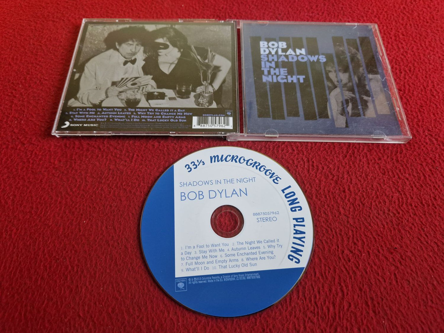 BOB DYLAN SHADOWS IN THE NIGHT CD