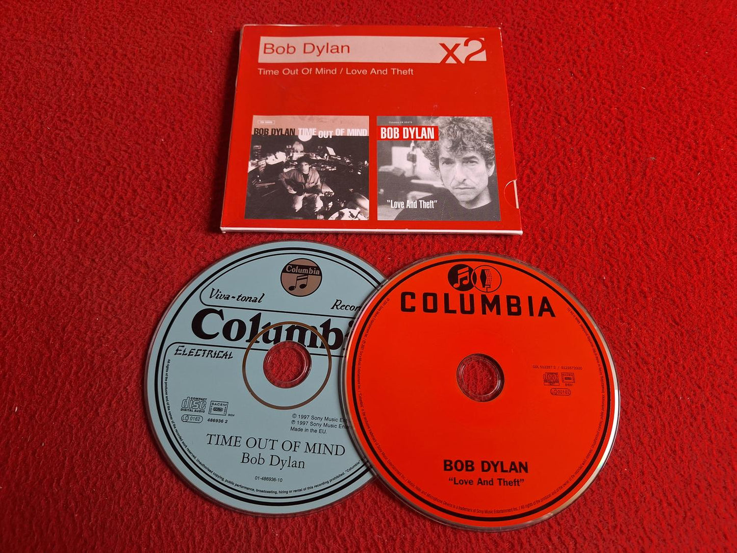BOB DYLAN TIME OUT OF MIND / LOVE AND THEFT CD