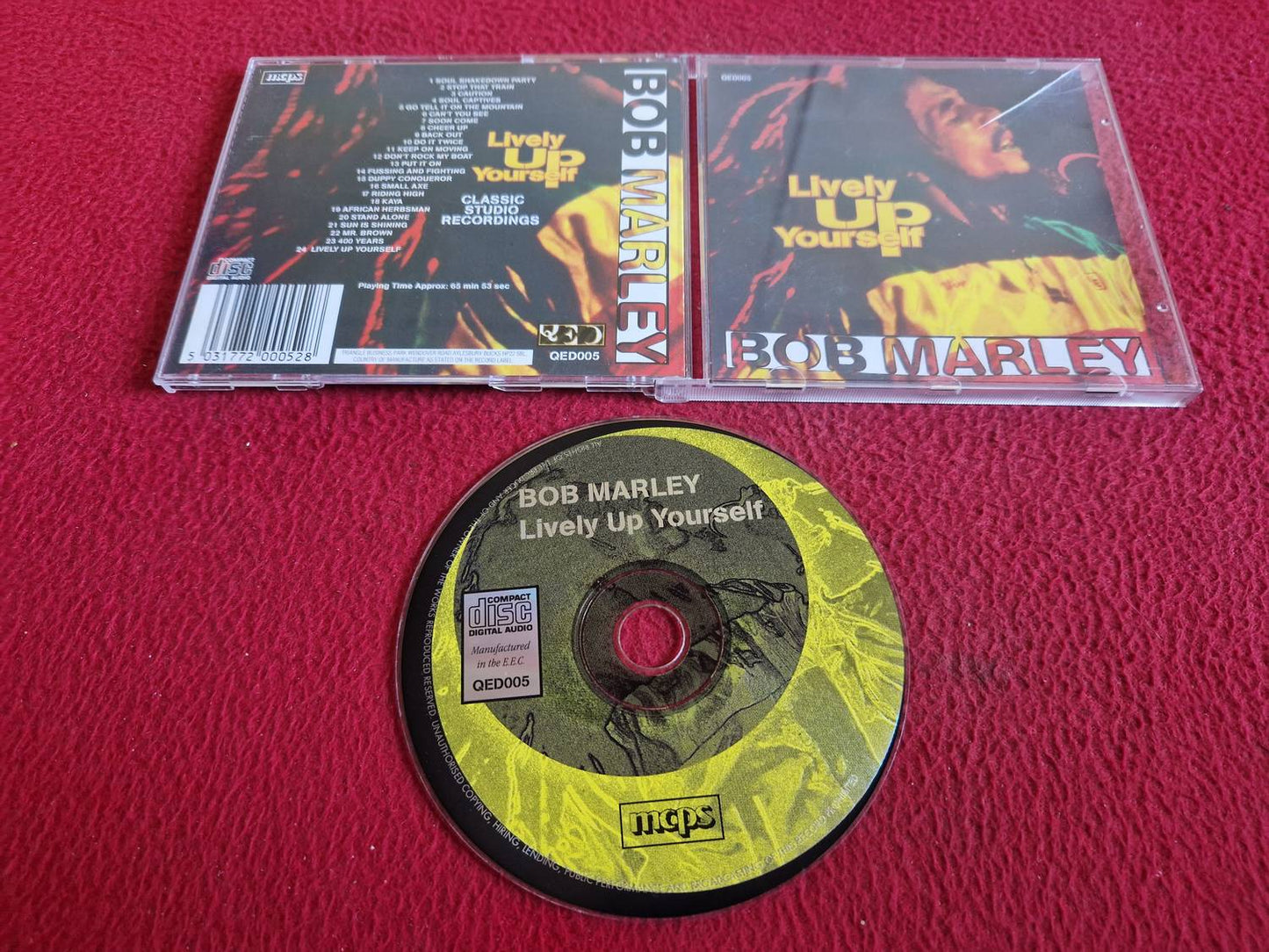 BOB MARLEY LIVELY UP YOURSELF CD