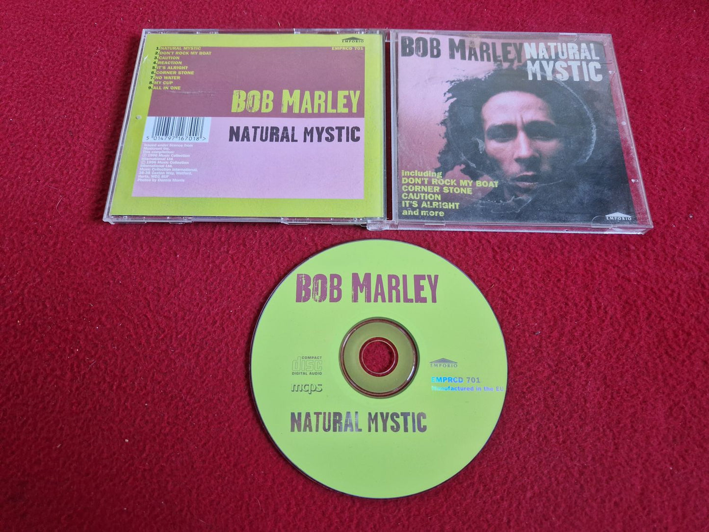 BOB MARLEY NATURAL MYSTIC CD